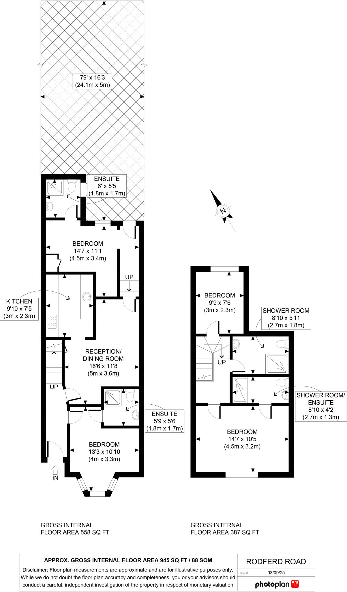 107 Radford Road, Leamington Spa floorplan
