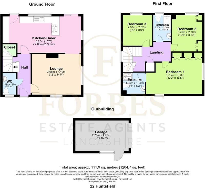 Hunts Field, Clayton-le-Woods, Chorley, PR6 floorplan