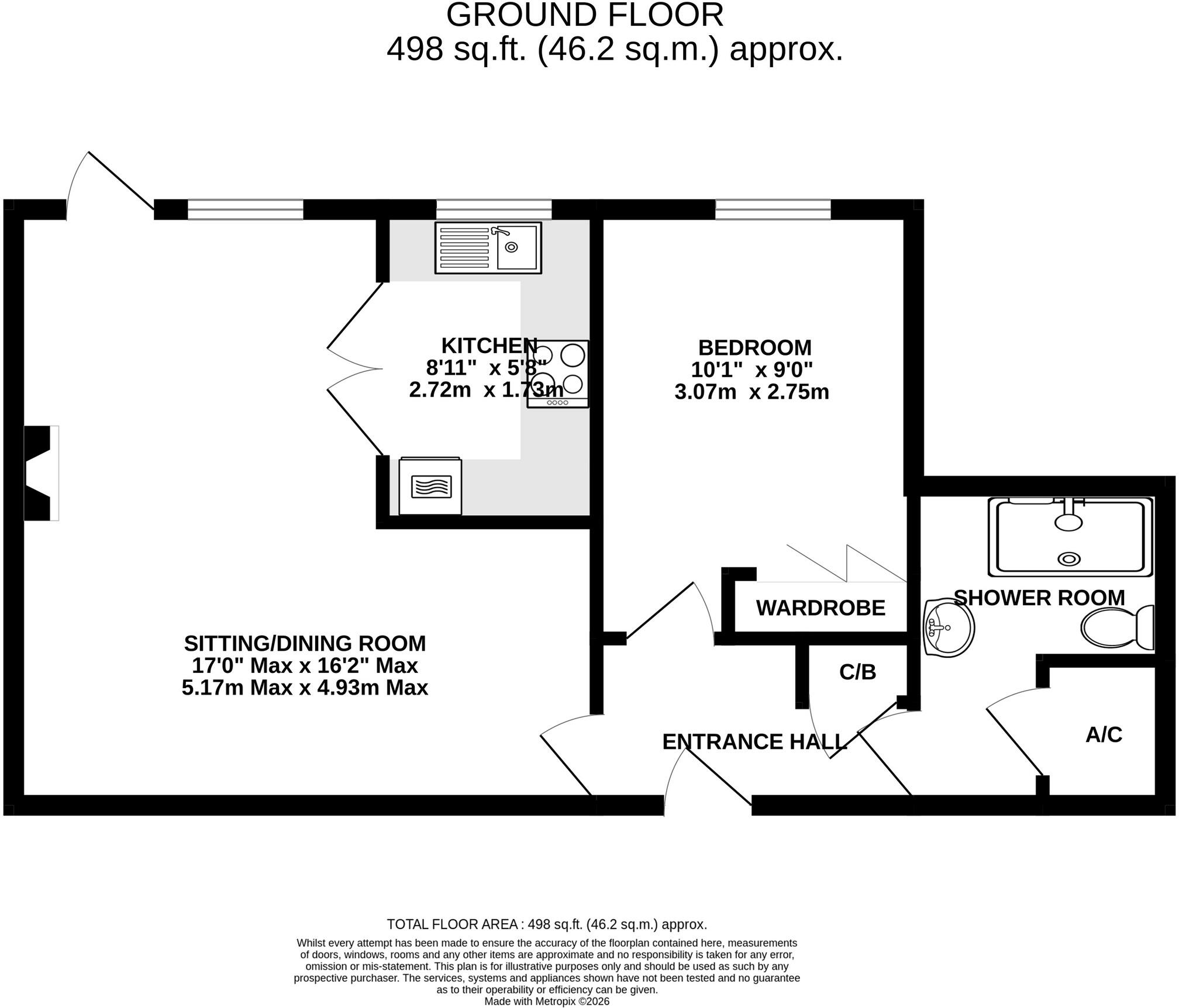 Somerton Road, Street floorplan