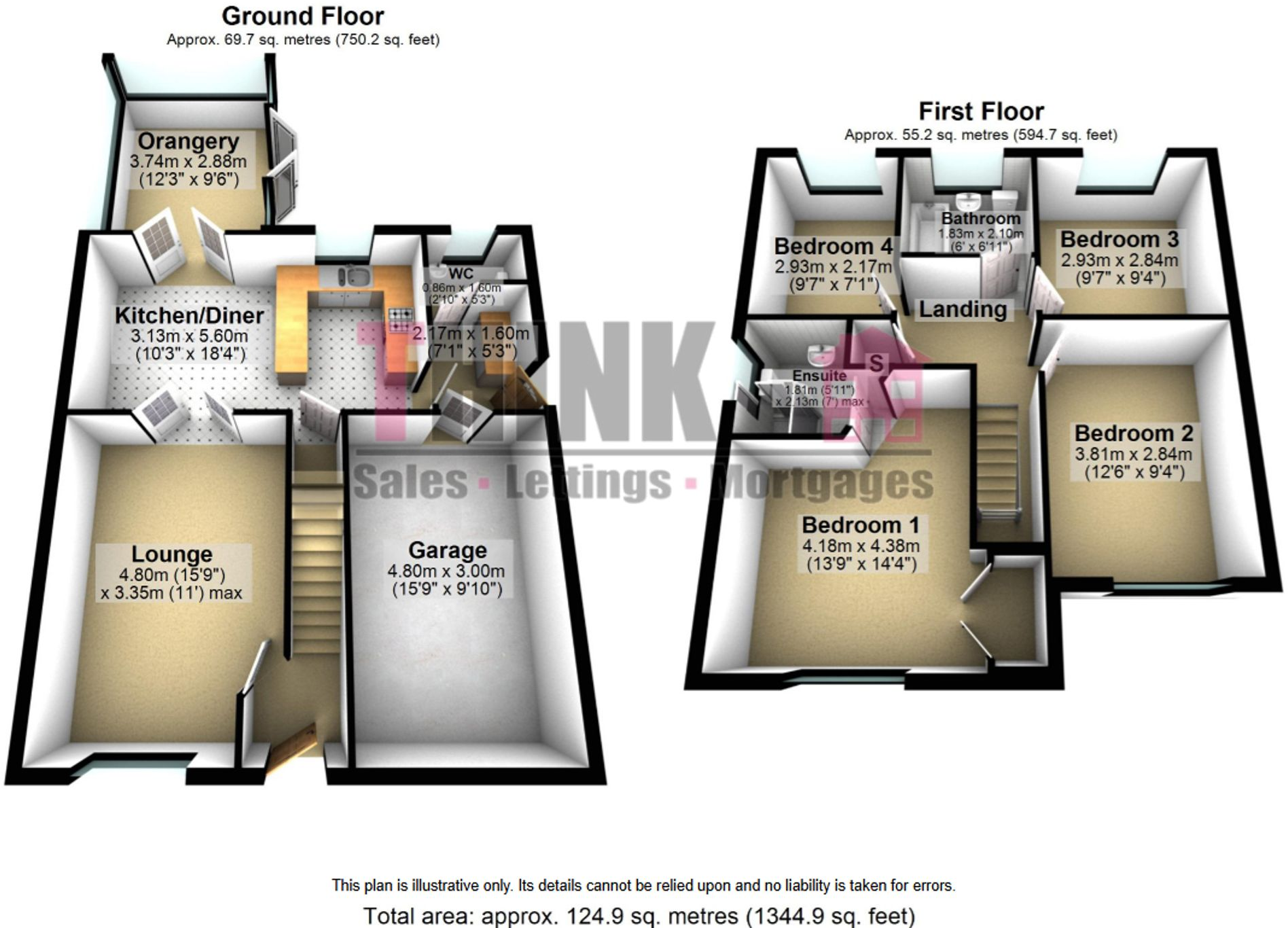 Thornton Drive, Newton-Le-Willows, WA12 floorplan