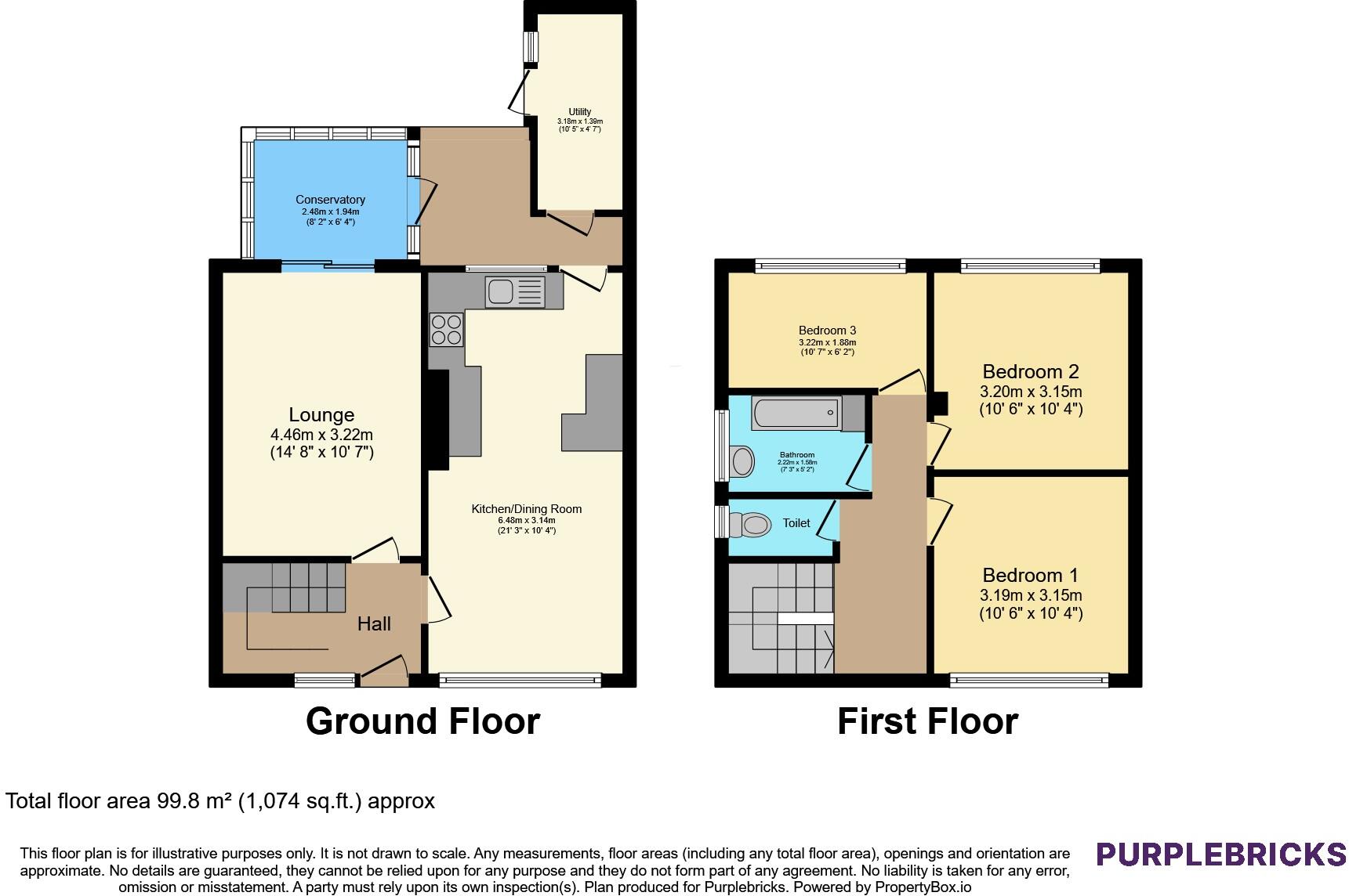 Whittaker Road, Rainworth, Mansfield, NG21 floorplan