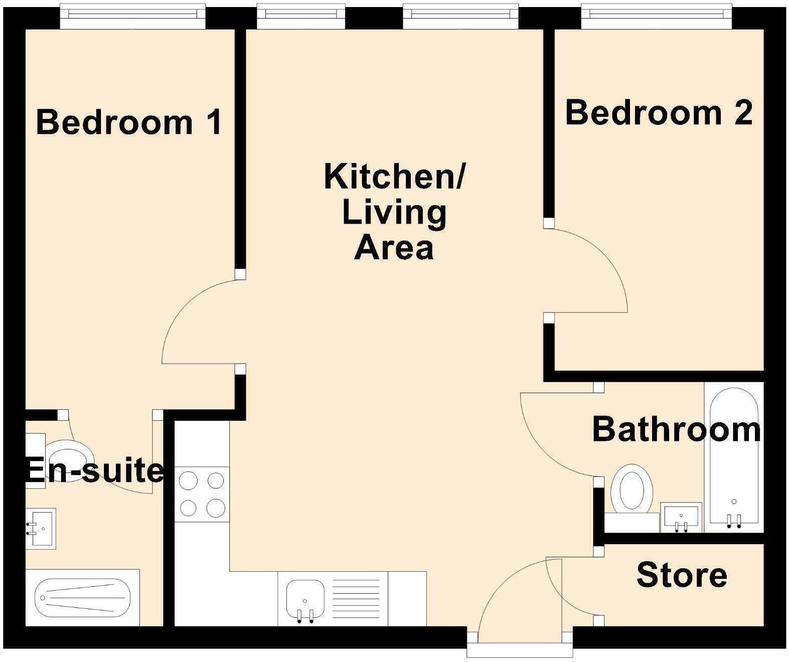 The Interchange, Daw Bank, Stockport, Greater Manchester, SK3 floorplan