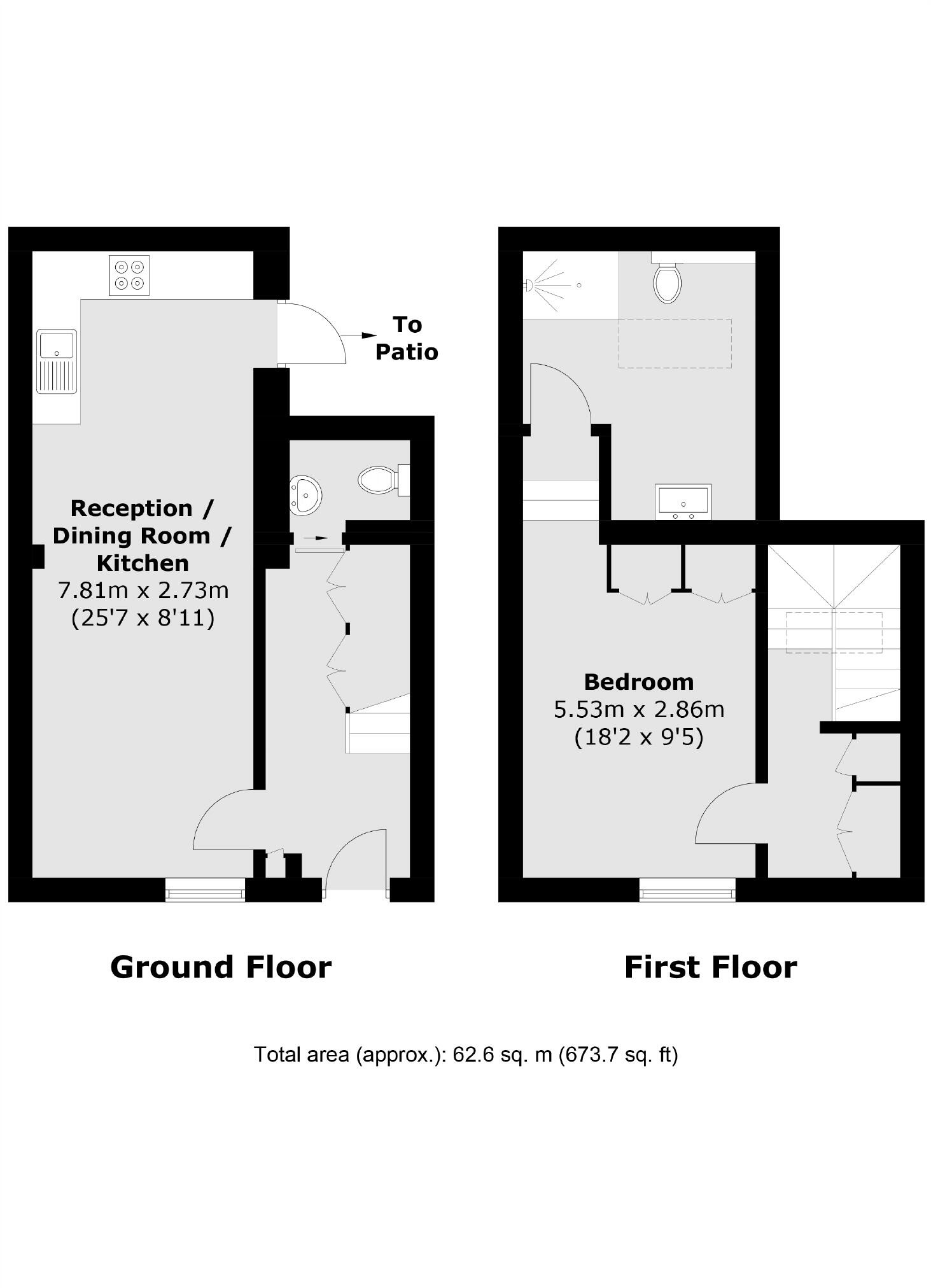 North Hill, Highgate floorplan