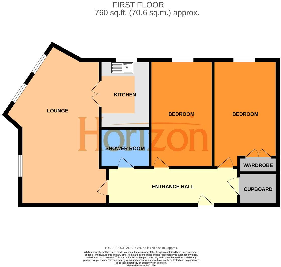 Ormond House, Roche Close, Rochford floorplan
