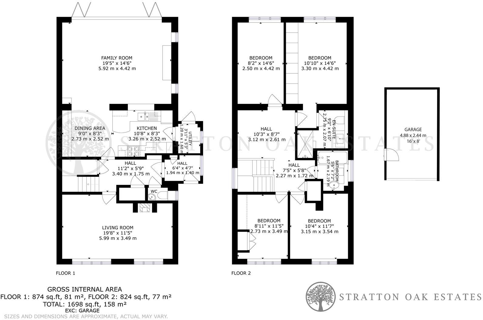Verity Crescent, Canford Heath, Poole floorplan