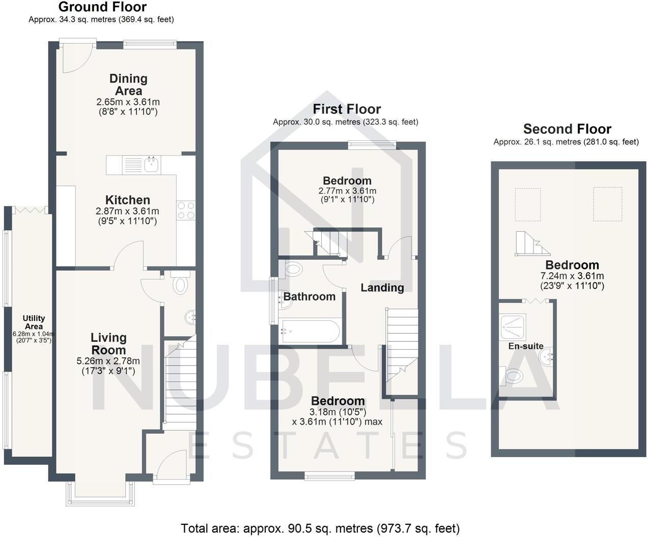 Hawthorn Close, Shaftesbury floorplan