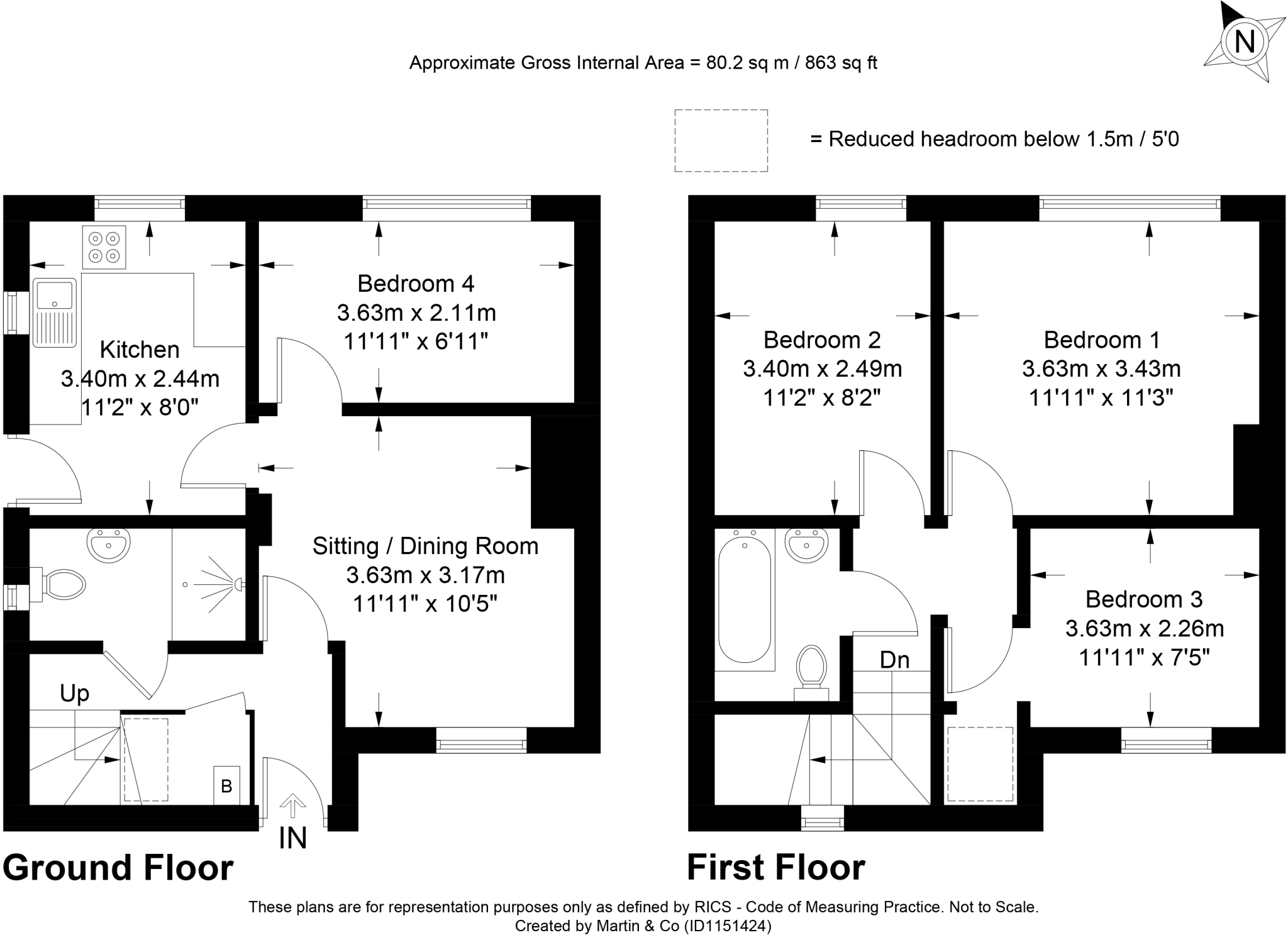 Stanmore Lane, Winchester floorplan