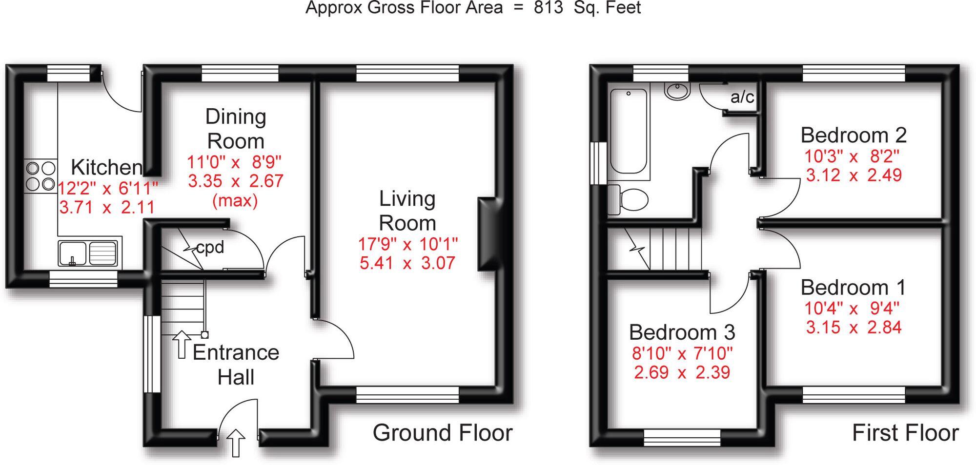 Brinkburn Road, Hazel Grove, SK7 floorplan