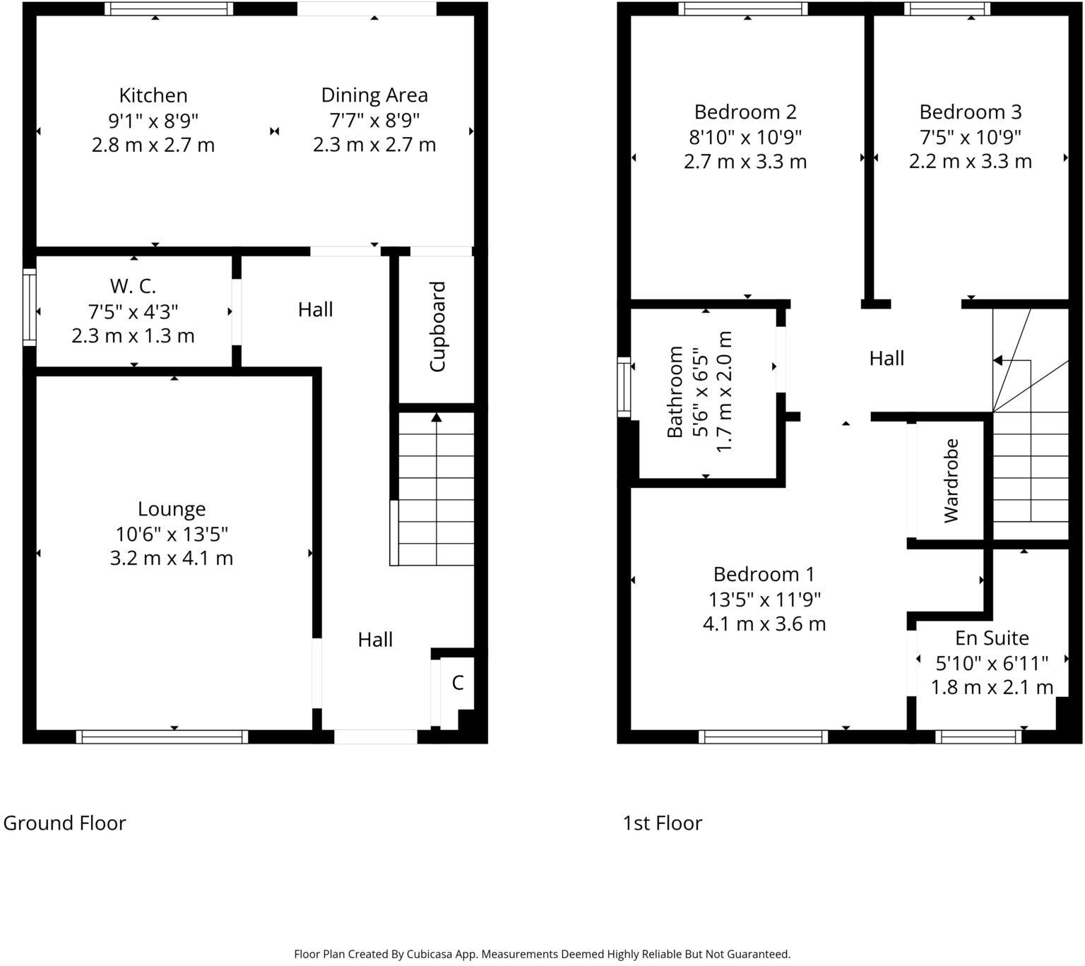Reed Lane, Jackton floorplan