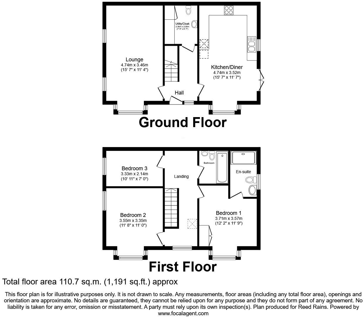Holcroft Drive, Cuddington, Northwich, Cheshire, CW8 floorplan