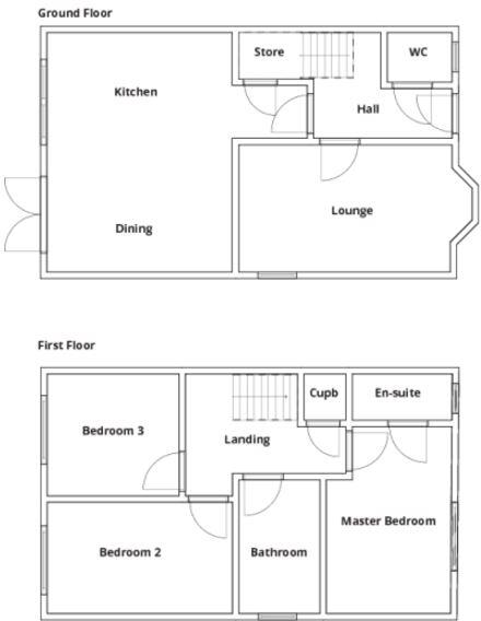 Brymbo Road, Bwlchgwyn floorplan