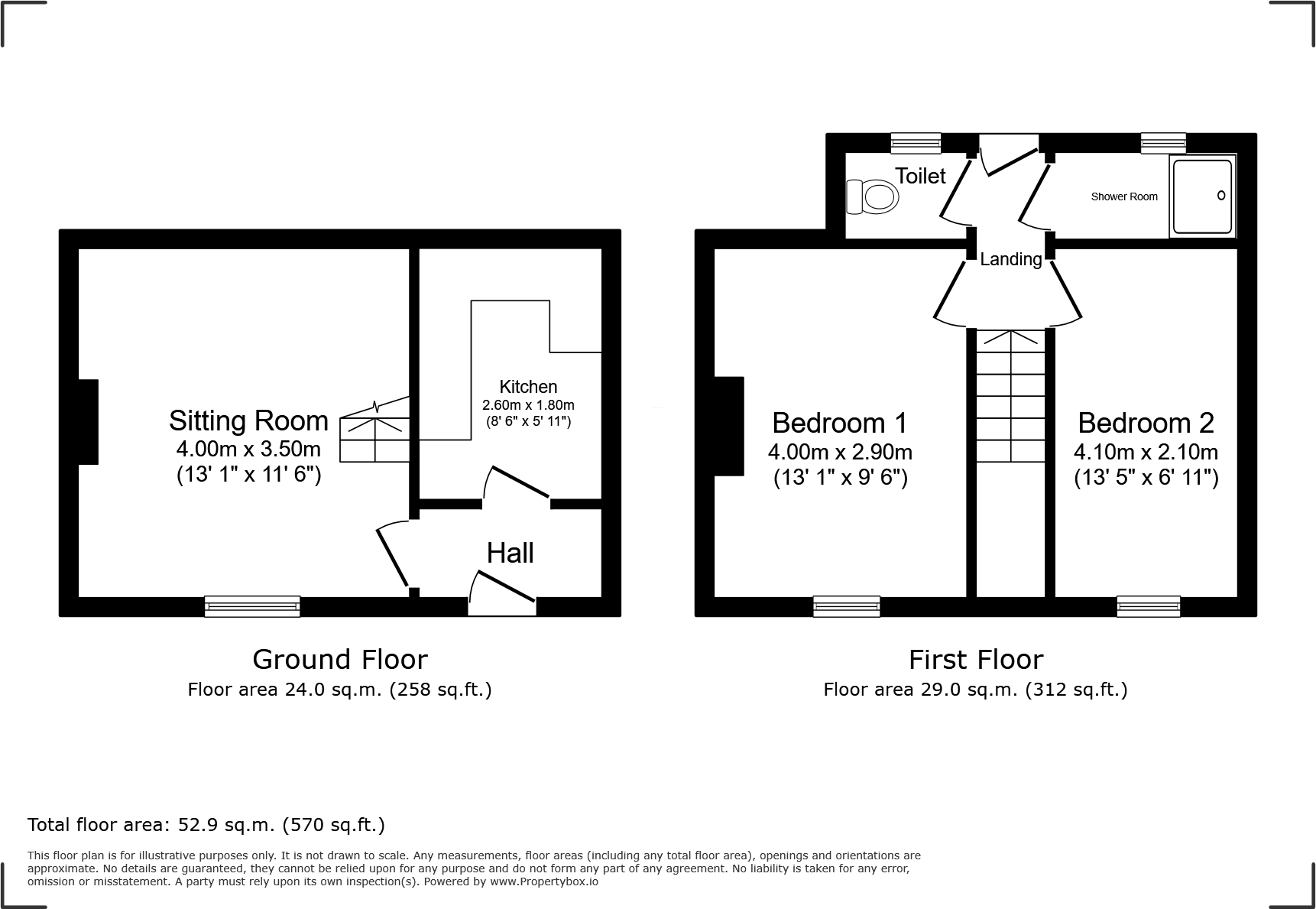 Ocean View Road, Ventnor, Isle of Wight floorplan
