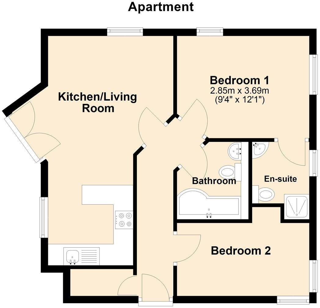 Ridgemont, Shelf, HX3 7LF floorplan