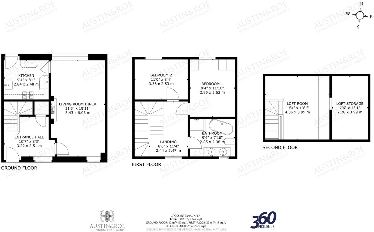 St Vincent Mews, Meaford, Staffordshire, ST15 0ED floorplan