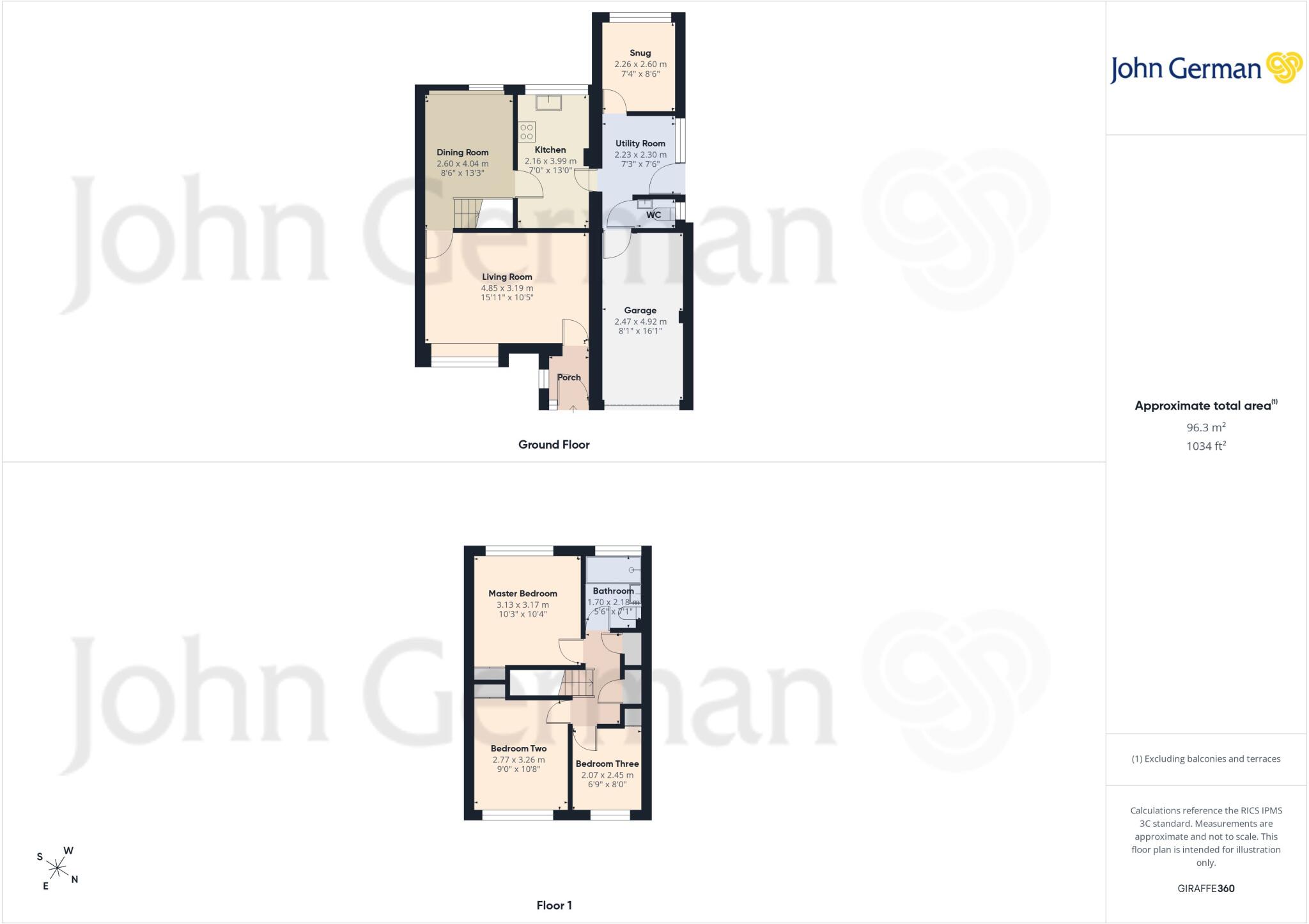 Terry Close, Lichfield floorplan