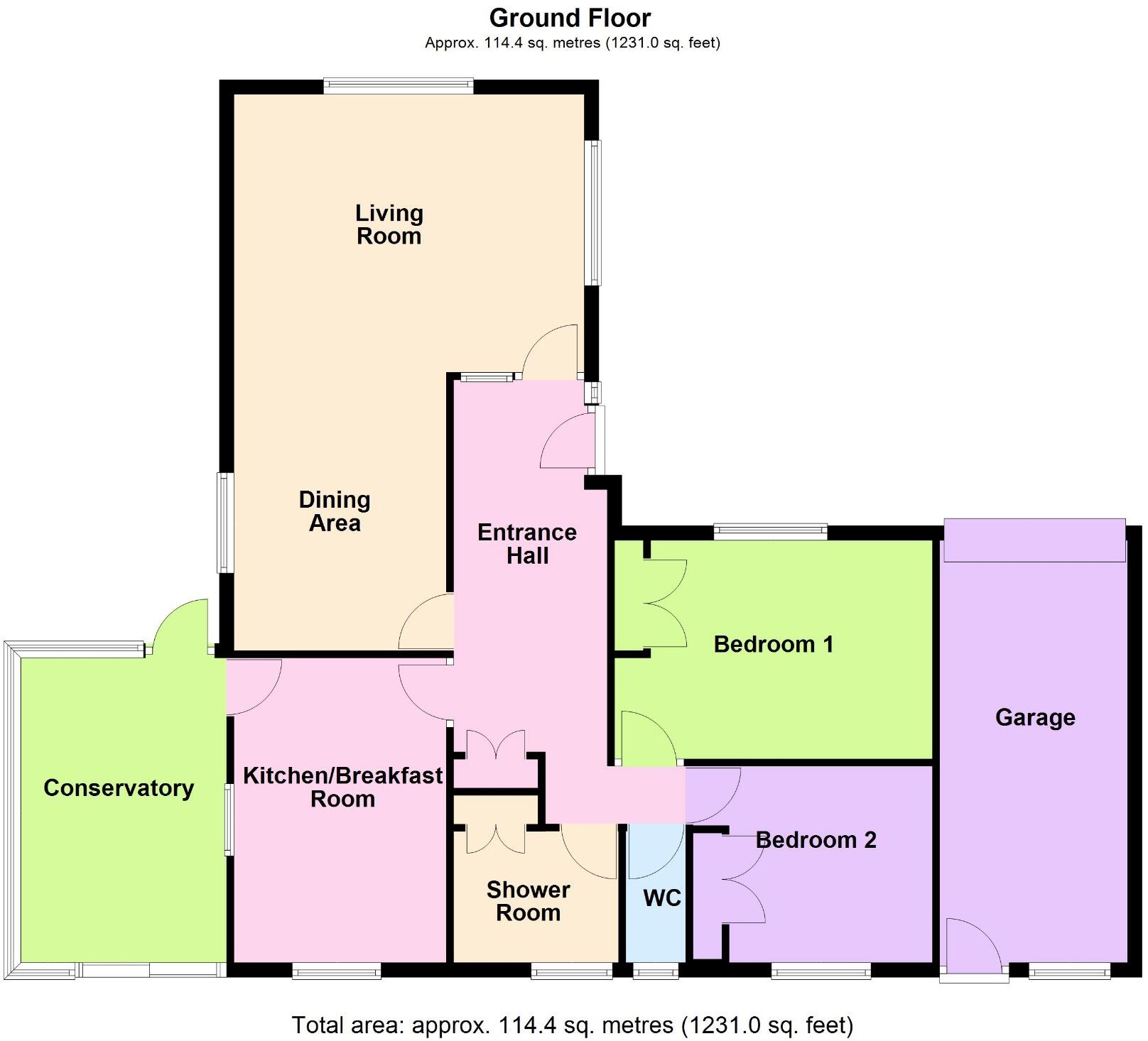 Admiralty Road, Felpham floorplan