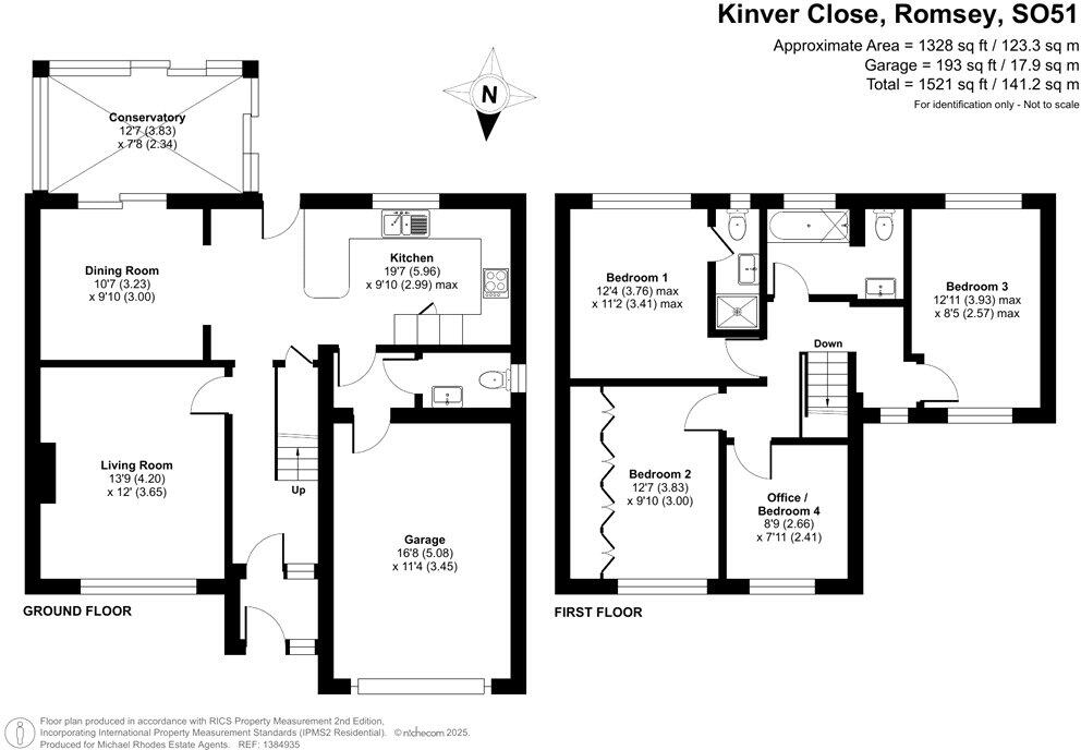 Kinver Close, Romsey, Hampshire floorplan