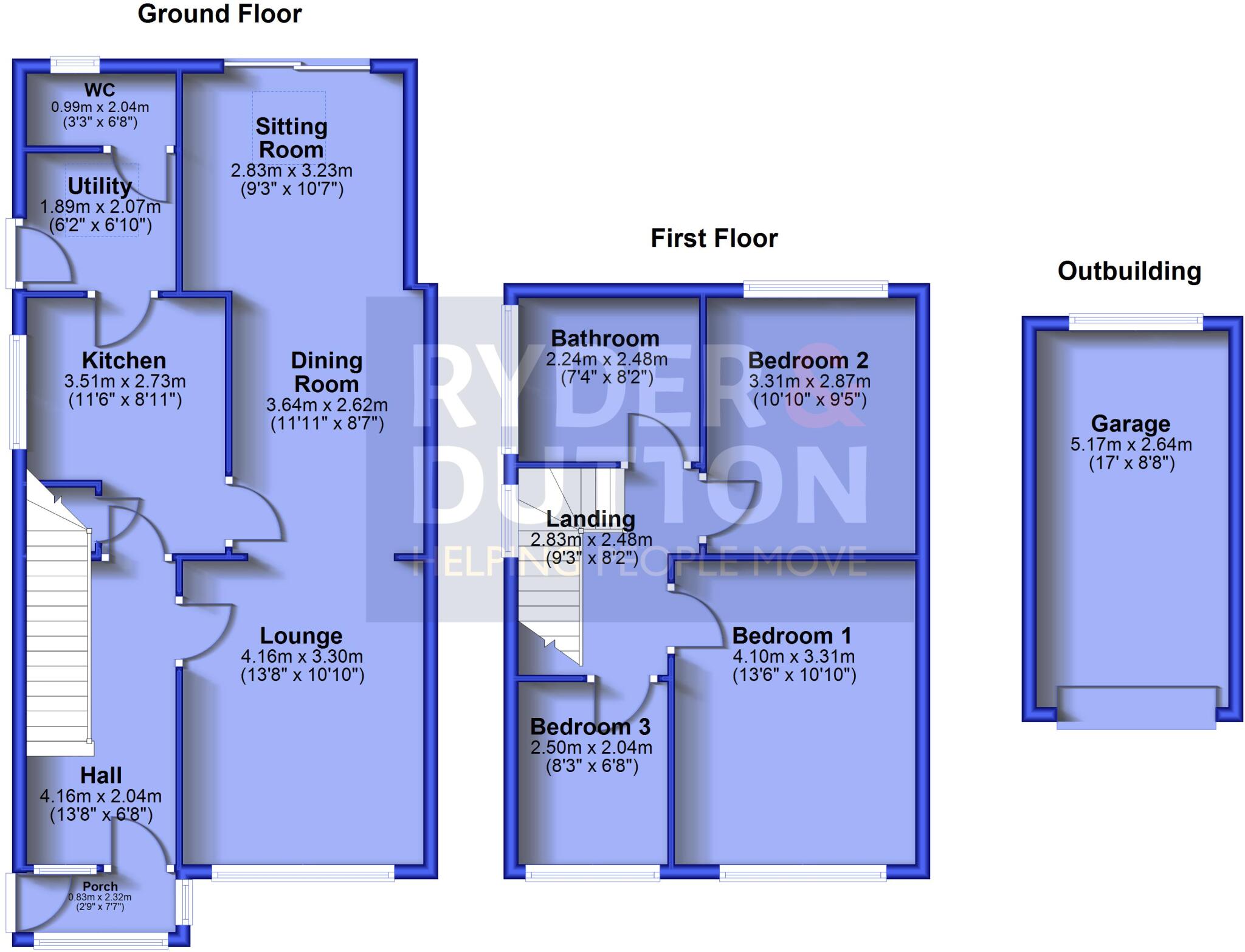 Elmwood Drive, Royton, Oldham, OL2 floorplan