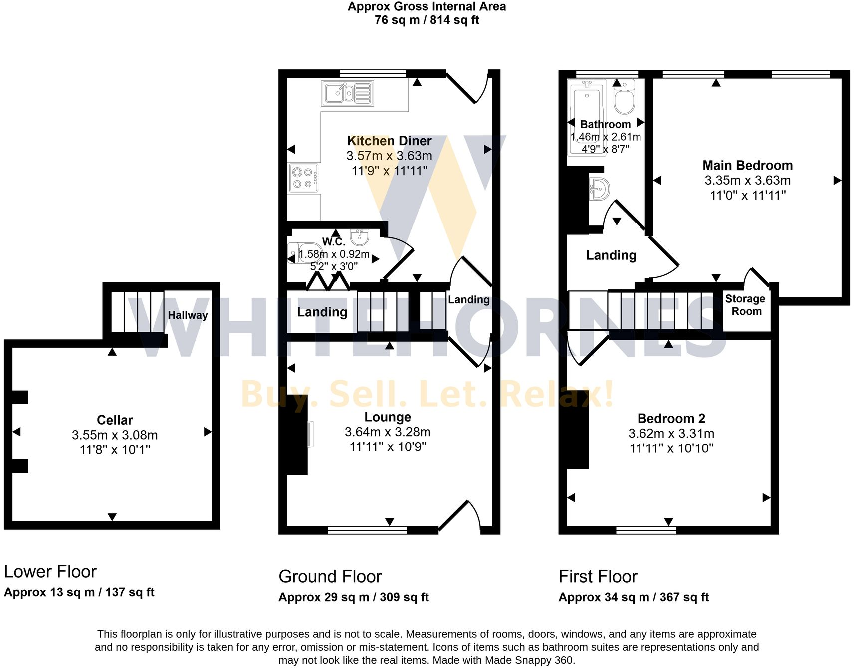 Dinnington Road, Woodseats, S8 floorplan