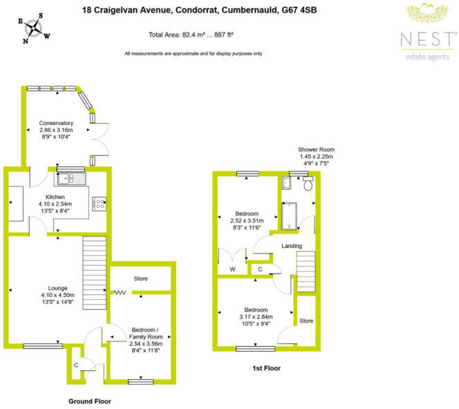 Craigelvan Avenue, Cumbernauld floorplan