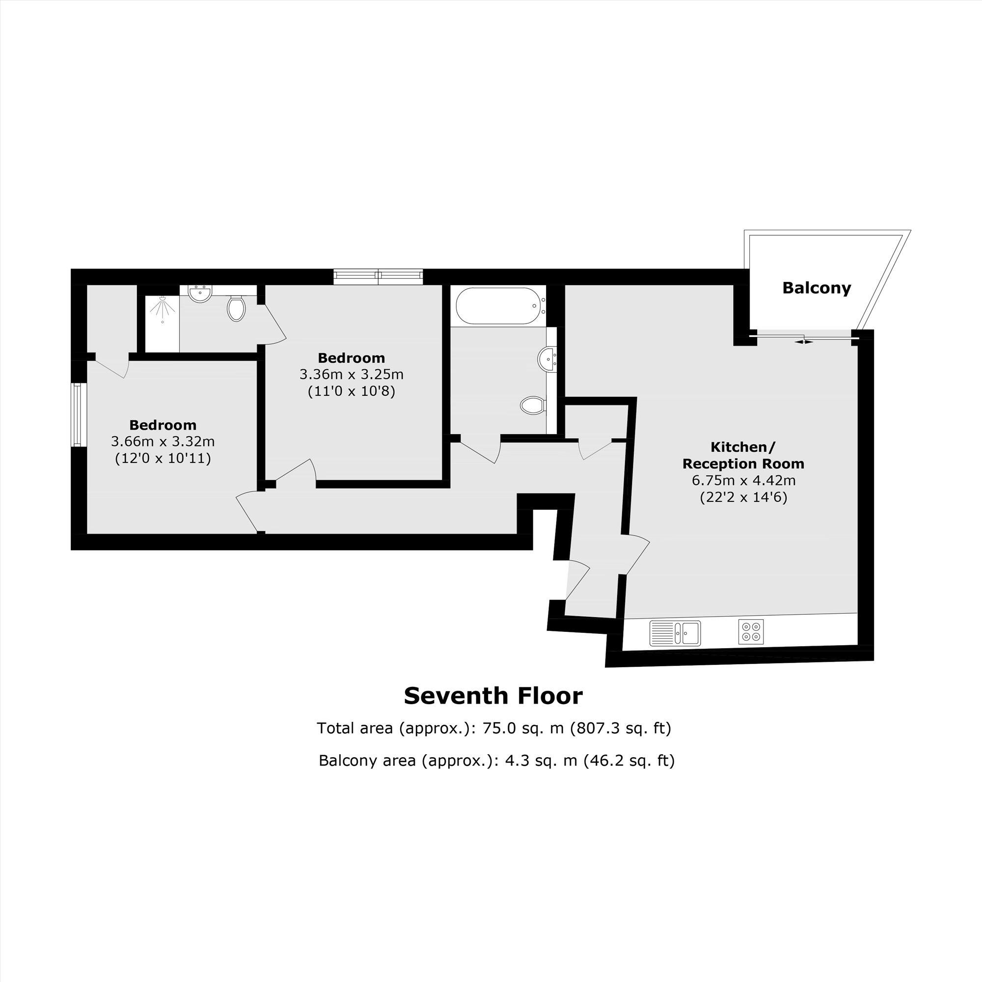 Surrey Quays Road, Rotherhithe floorplan