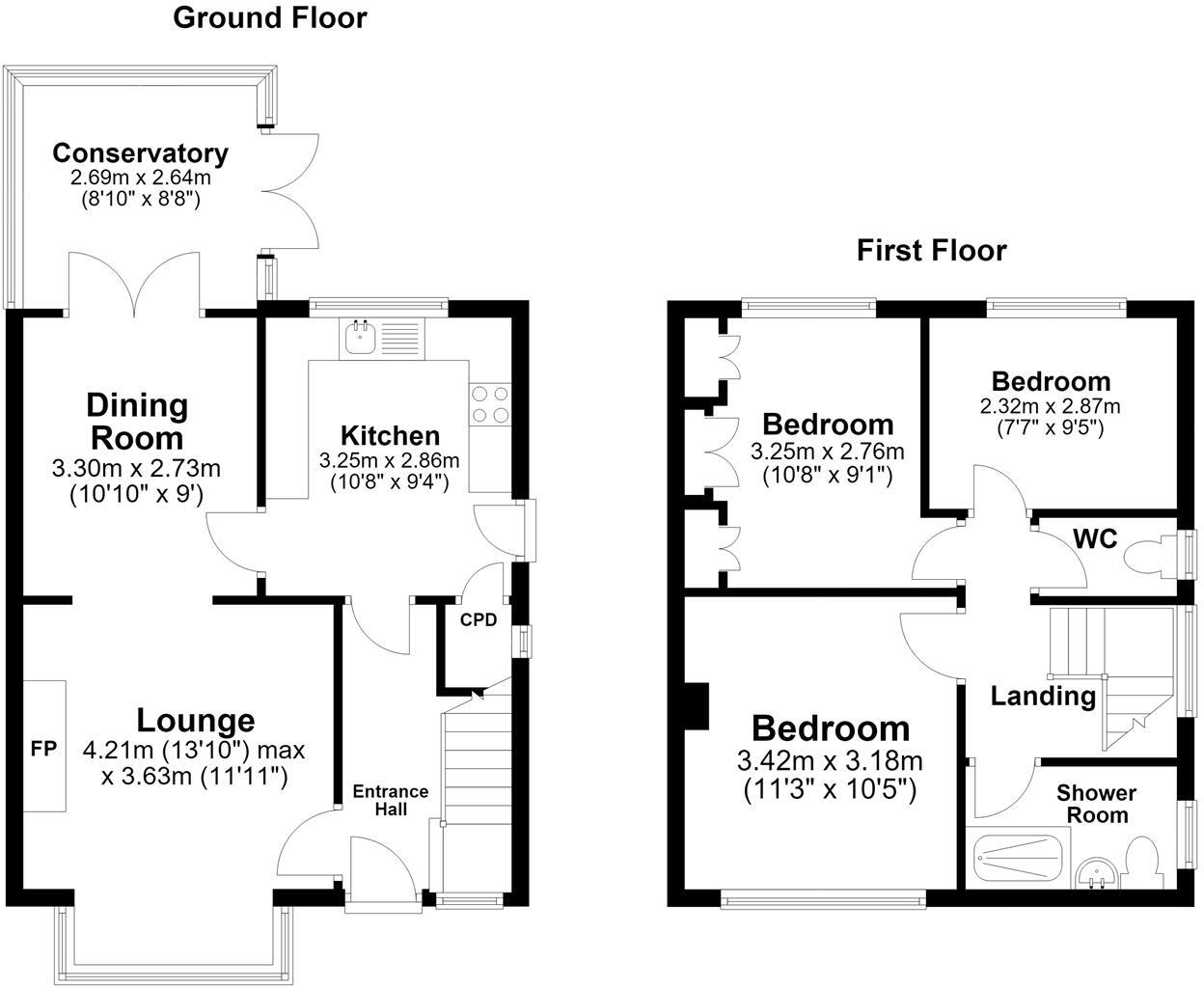 Halifax Road, Brighouse HD6 floorplan