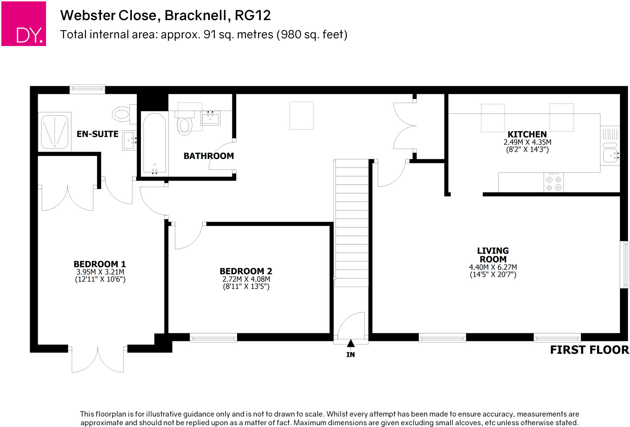 Webster Close, Bracknell, RG12 floorplan