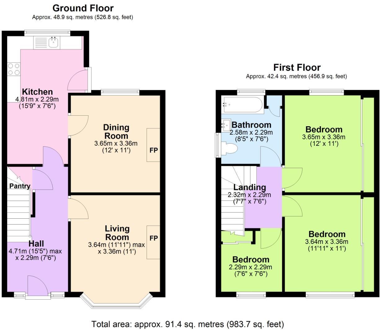 Dale Road, Keyworth, Nottingham floorplan