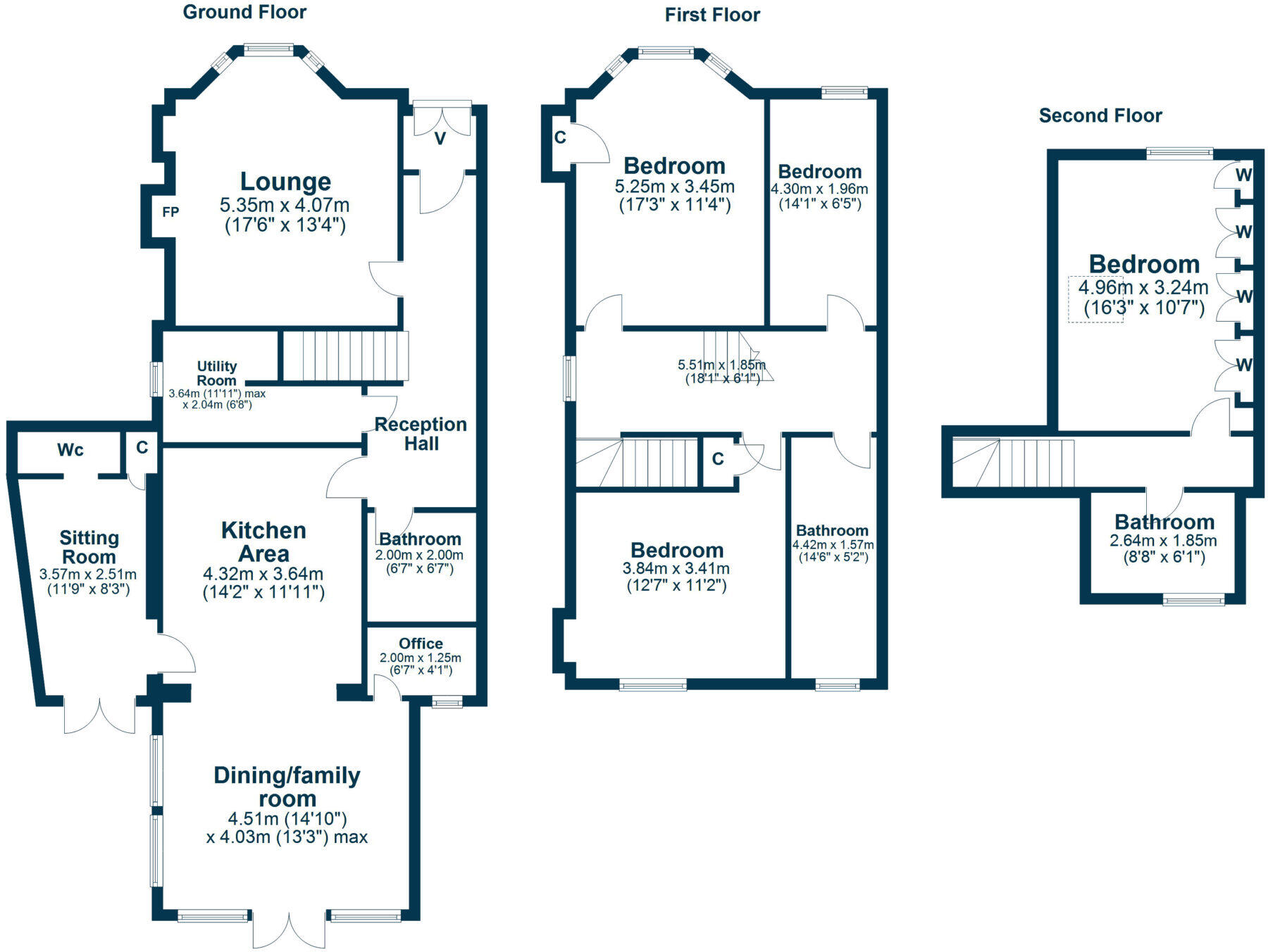 83 Ayr Road, Prestwick, KA9 1TF floorplan