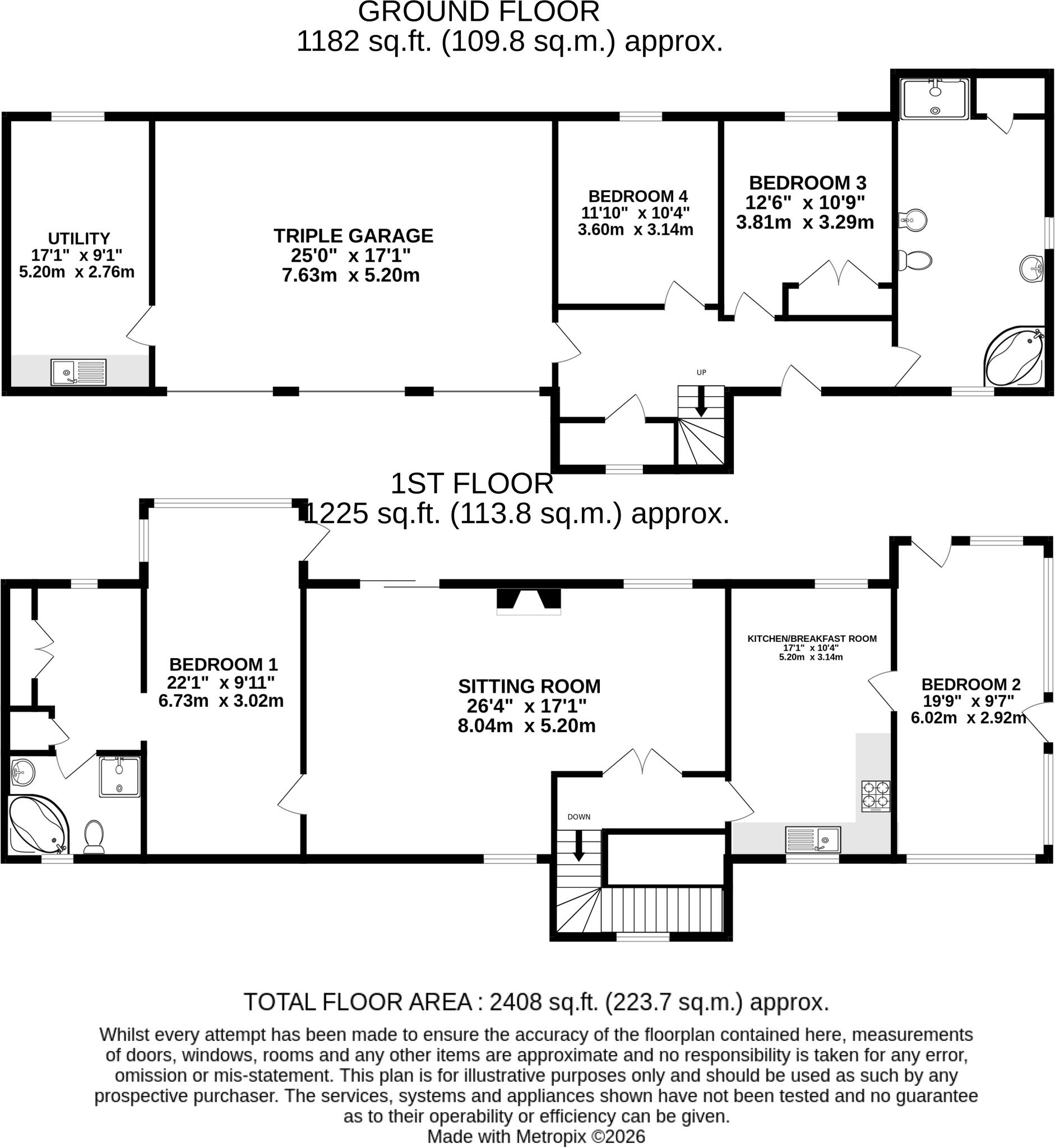 Sidmouth Road, Lyme Regis, Dorset, DT7 floorplan