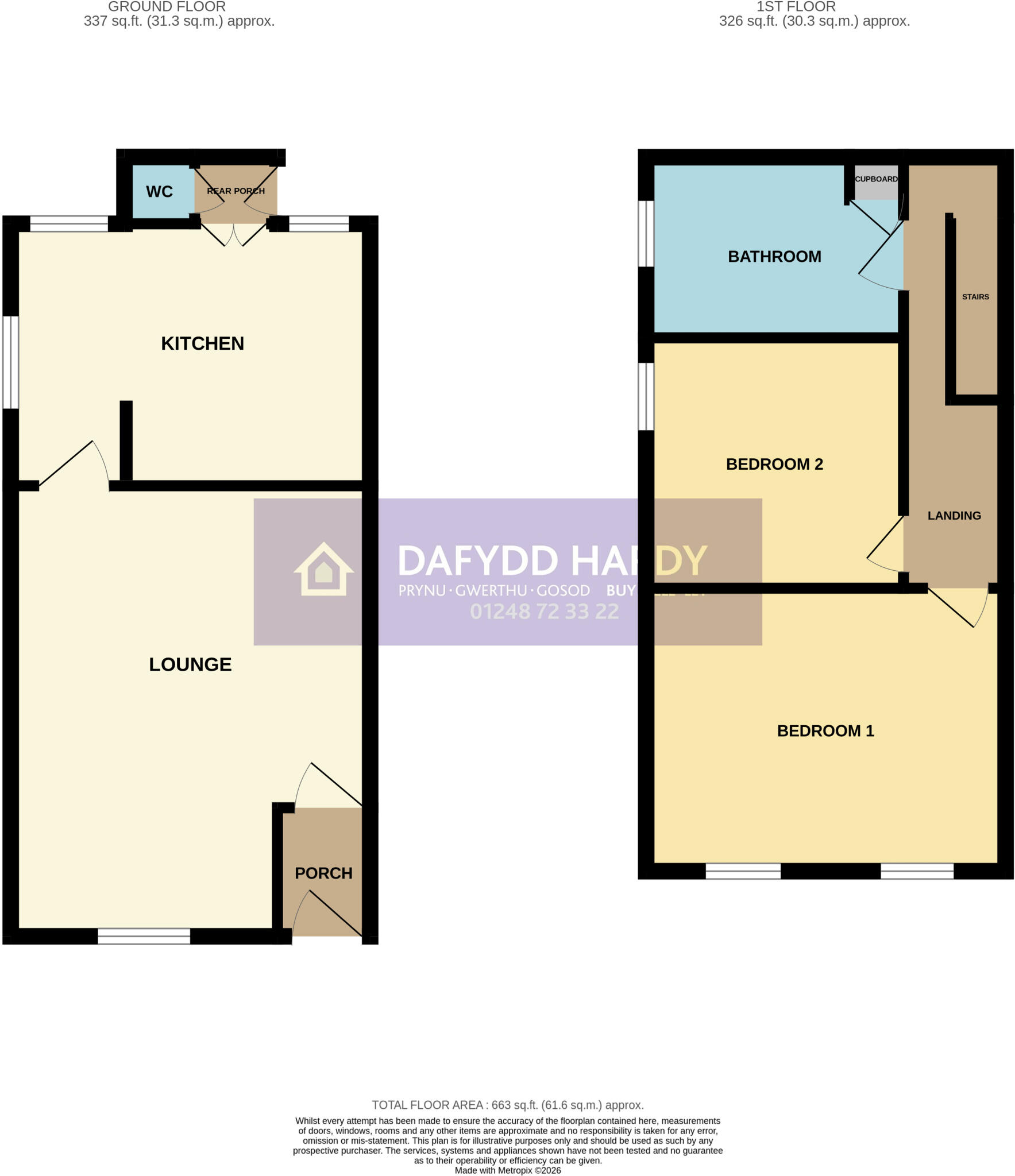 James Street, Llandudno, Conwy, LL30 floorplan