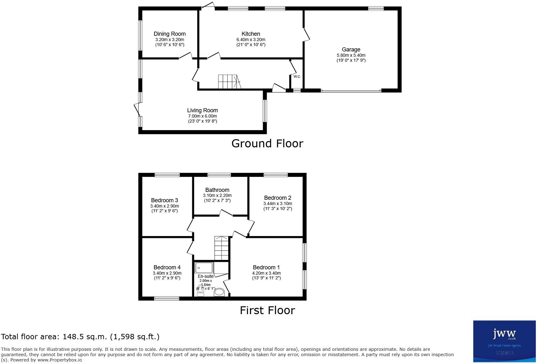 Barley Mill Road, Consett, County Durham, DH8 floorplan