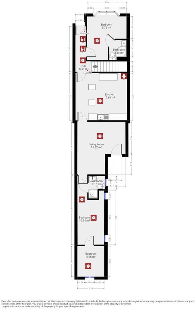 27/28 - Albert Crescent - Student House floorplan