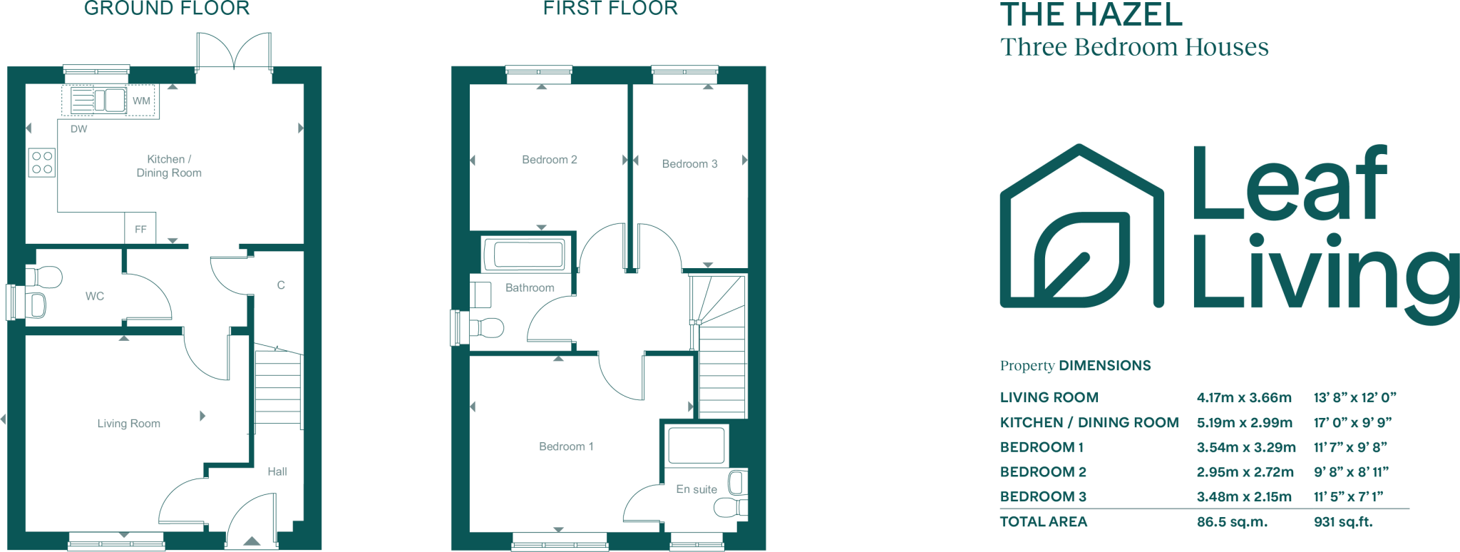 Leaf Living at Peters Village, Wouldham, Kent, ME1 floorplan