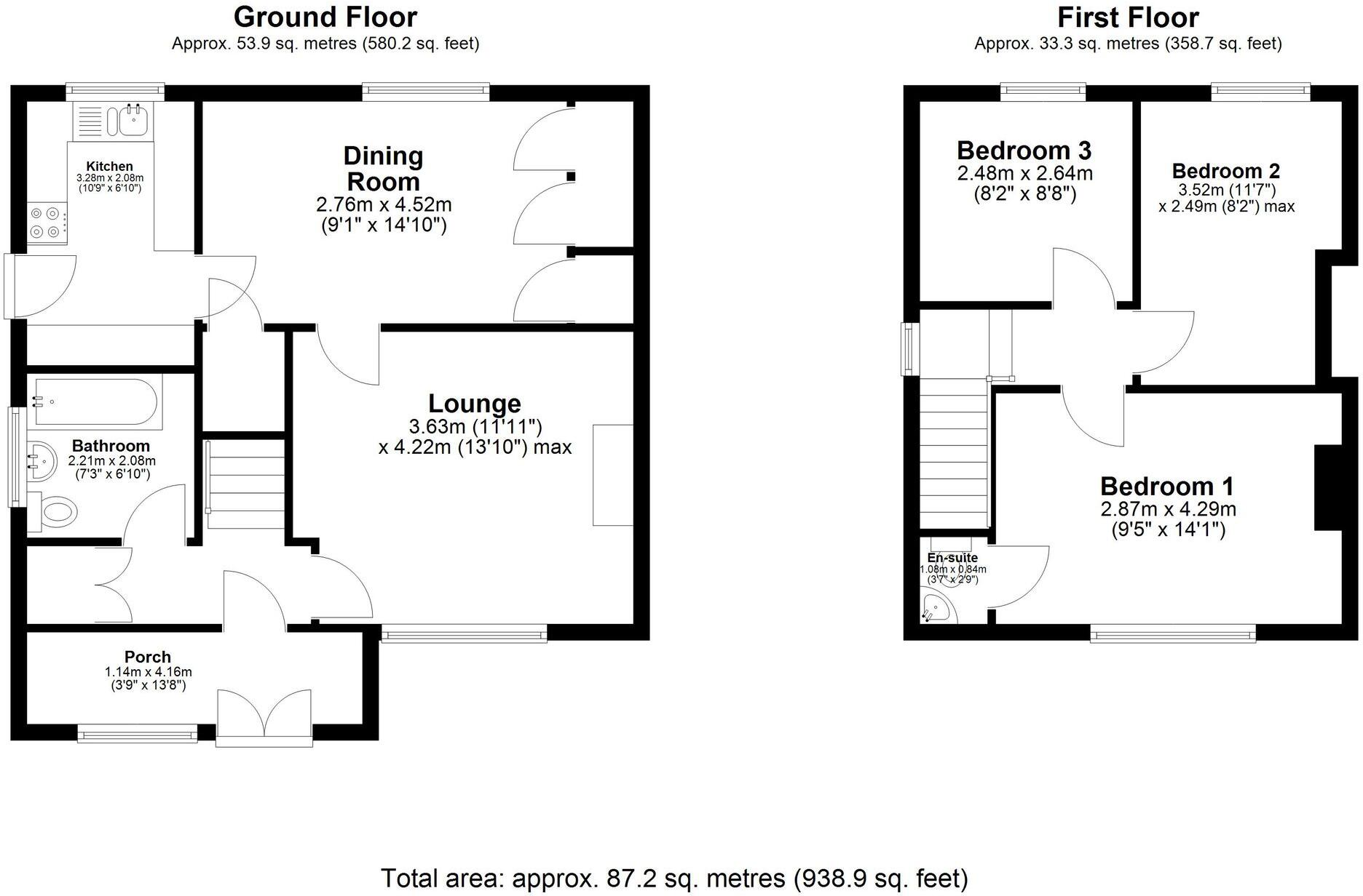 Portway, Melbourn, SG8 floorplan