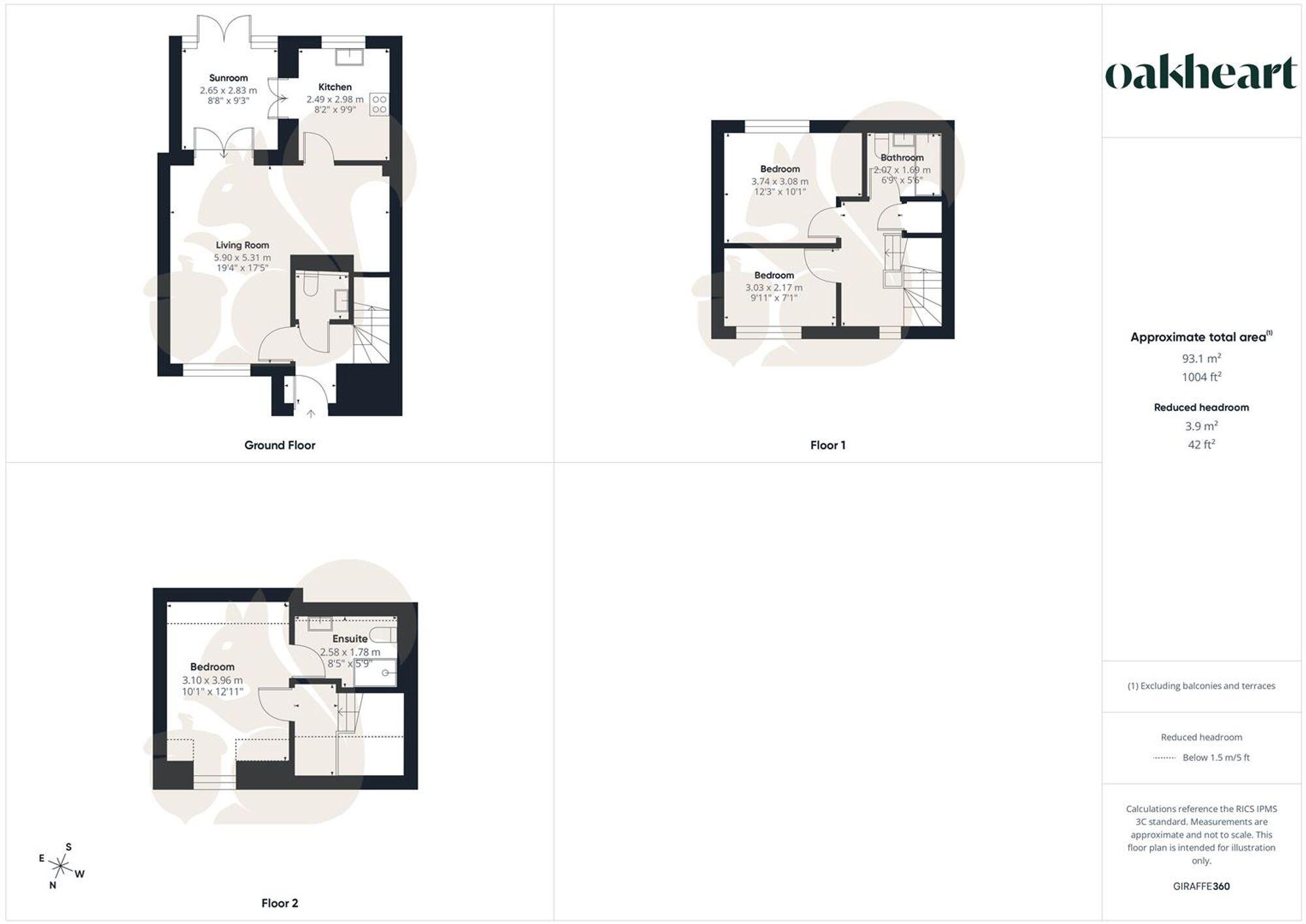 Rye Hill, Sudbury, CO10 floorplan
