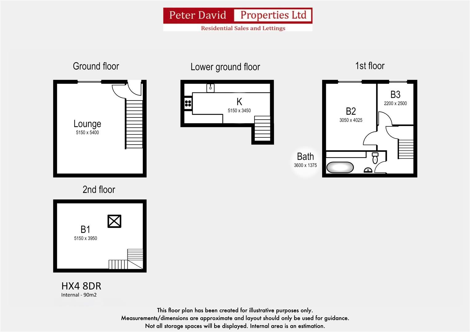 Back Queen Street, Halifax floorplan