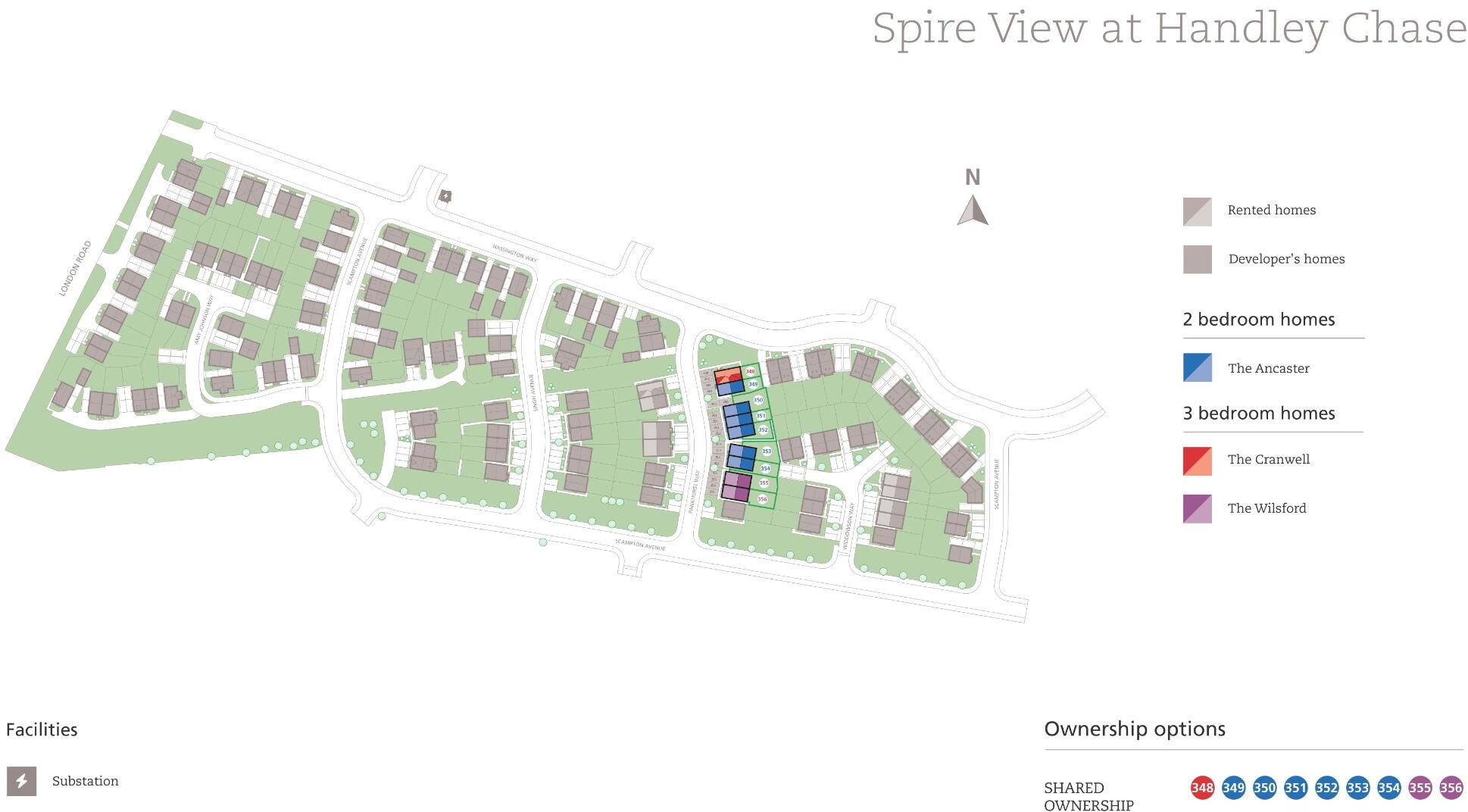 The Ancaster, Spire View , Handley Chase floorplan