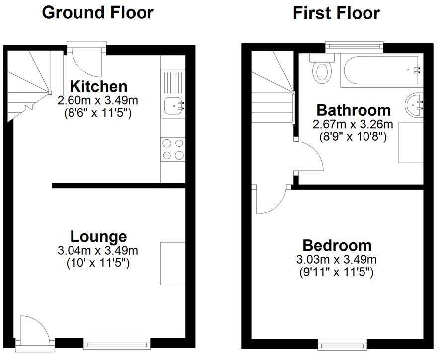 Ivy Lane Canterbury CT1 floorplan