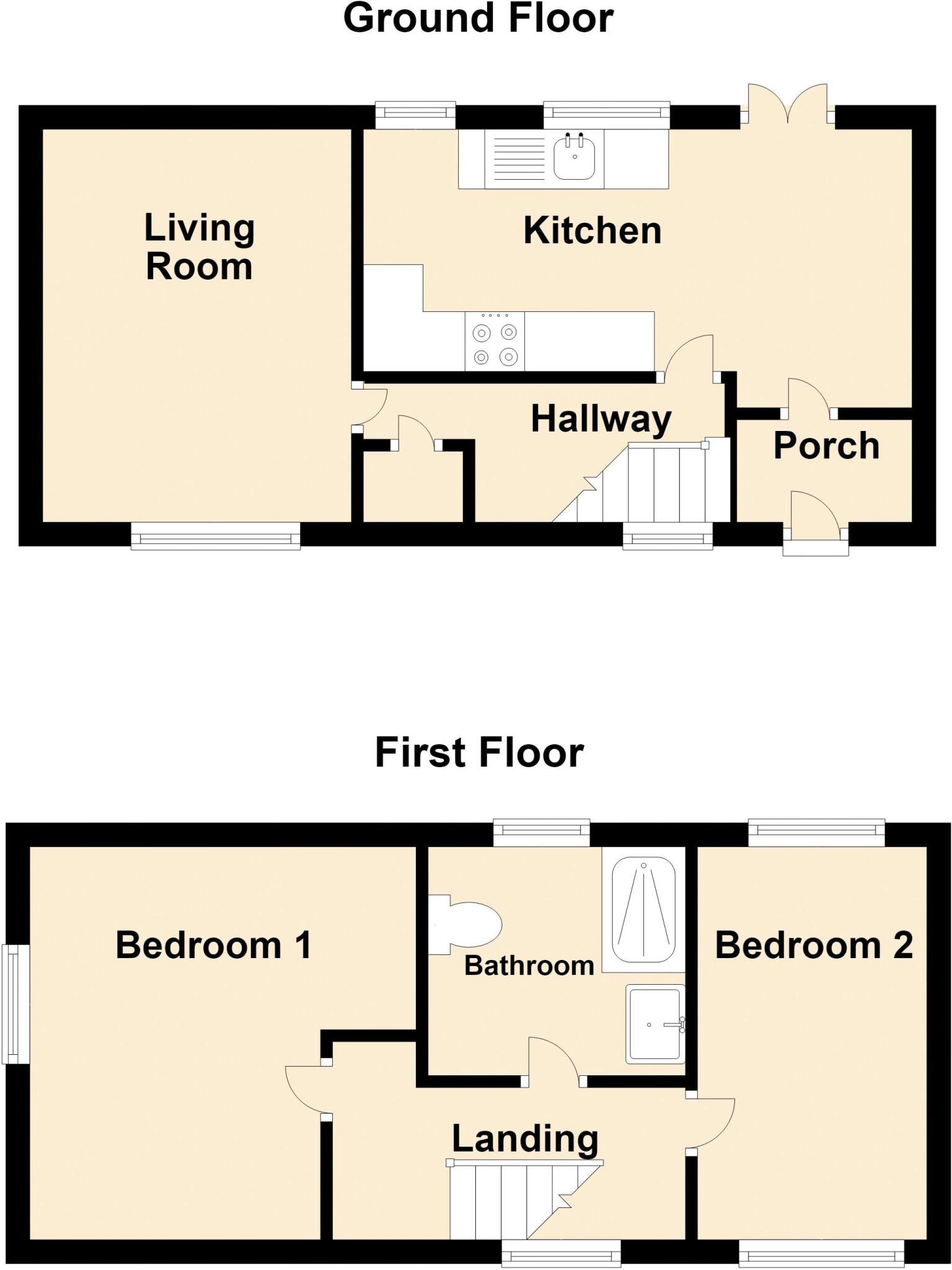 Whitefield Crescent, Pegswood, Morpeth floorplan