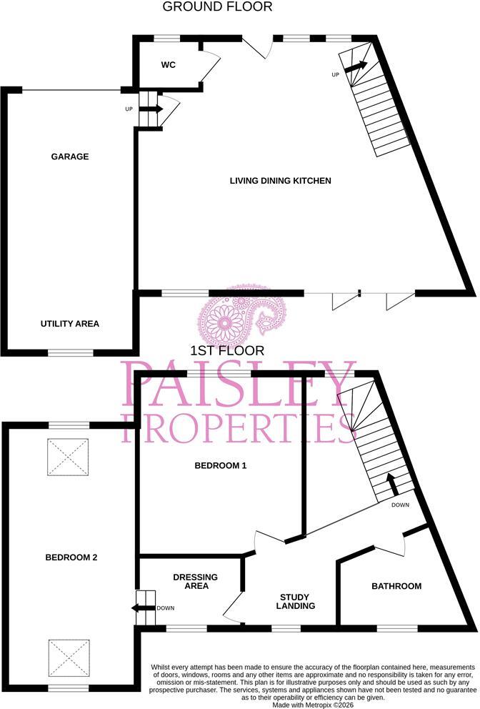 Newgate Fold, Holmfirth floorplan