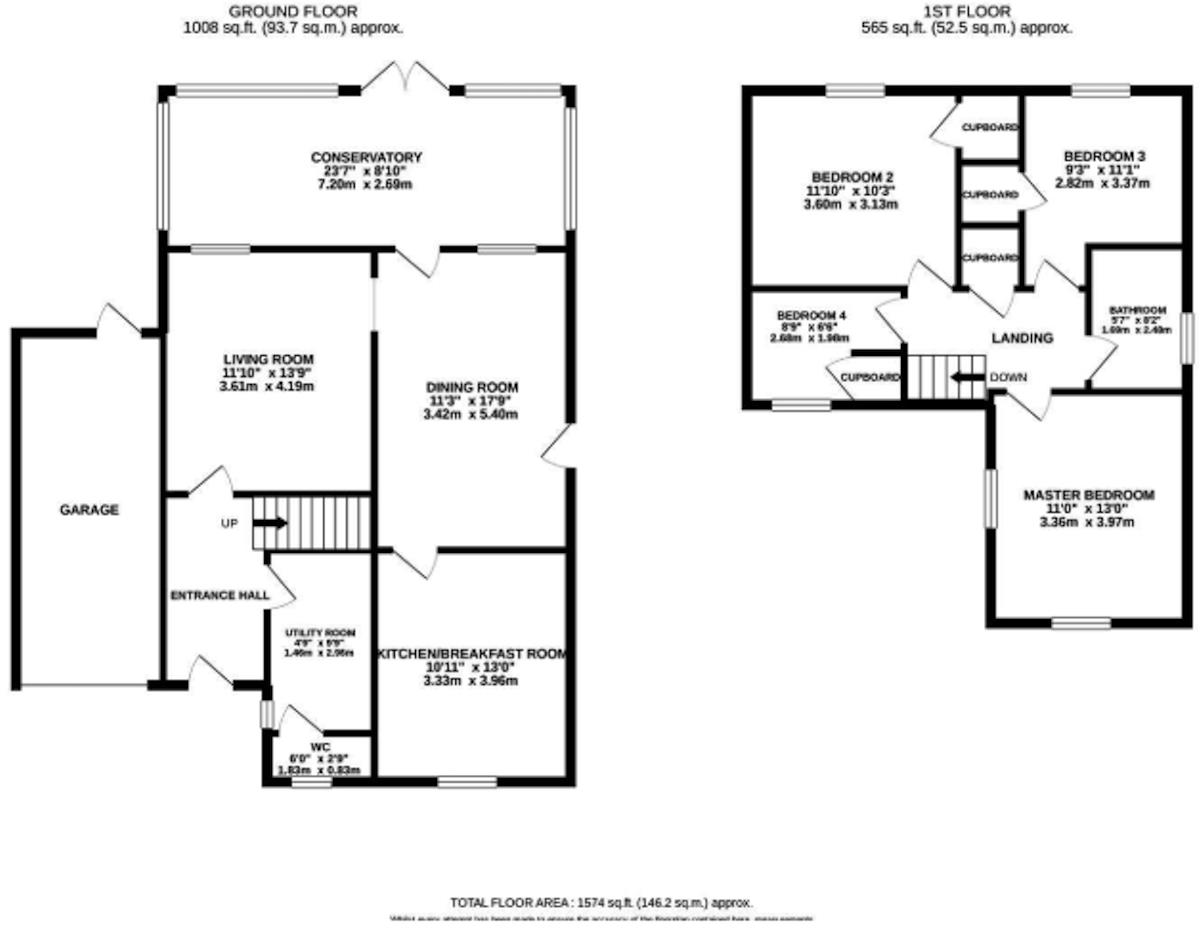 Davis Close, Rothwell, Kettering floorplan