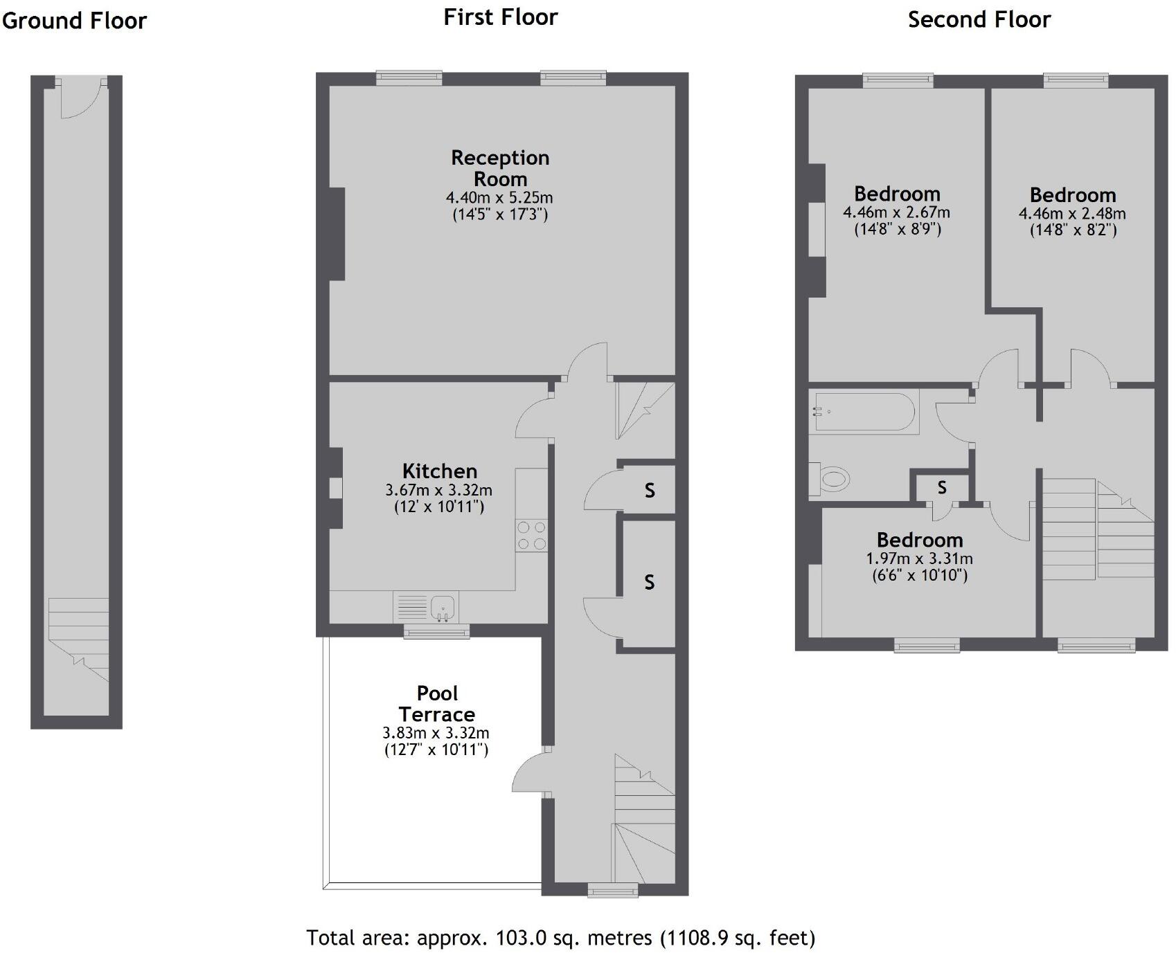 Clapham High Street, Clapham floorplan