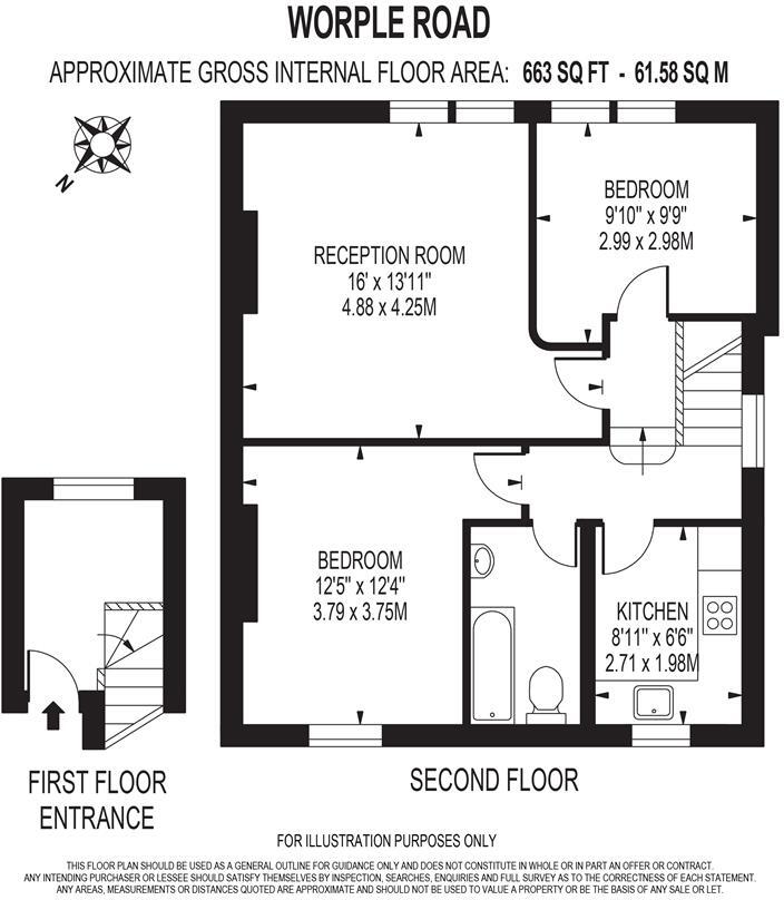 Worple Road, Raynes Park floorplan