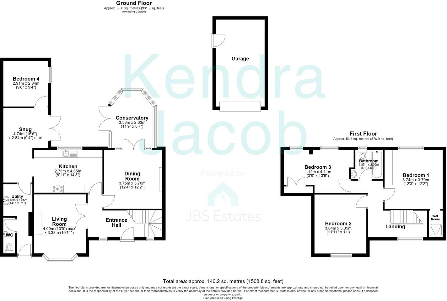 Dunstan Crescent, Worksop floorplan