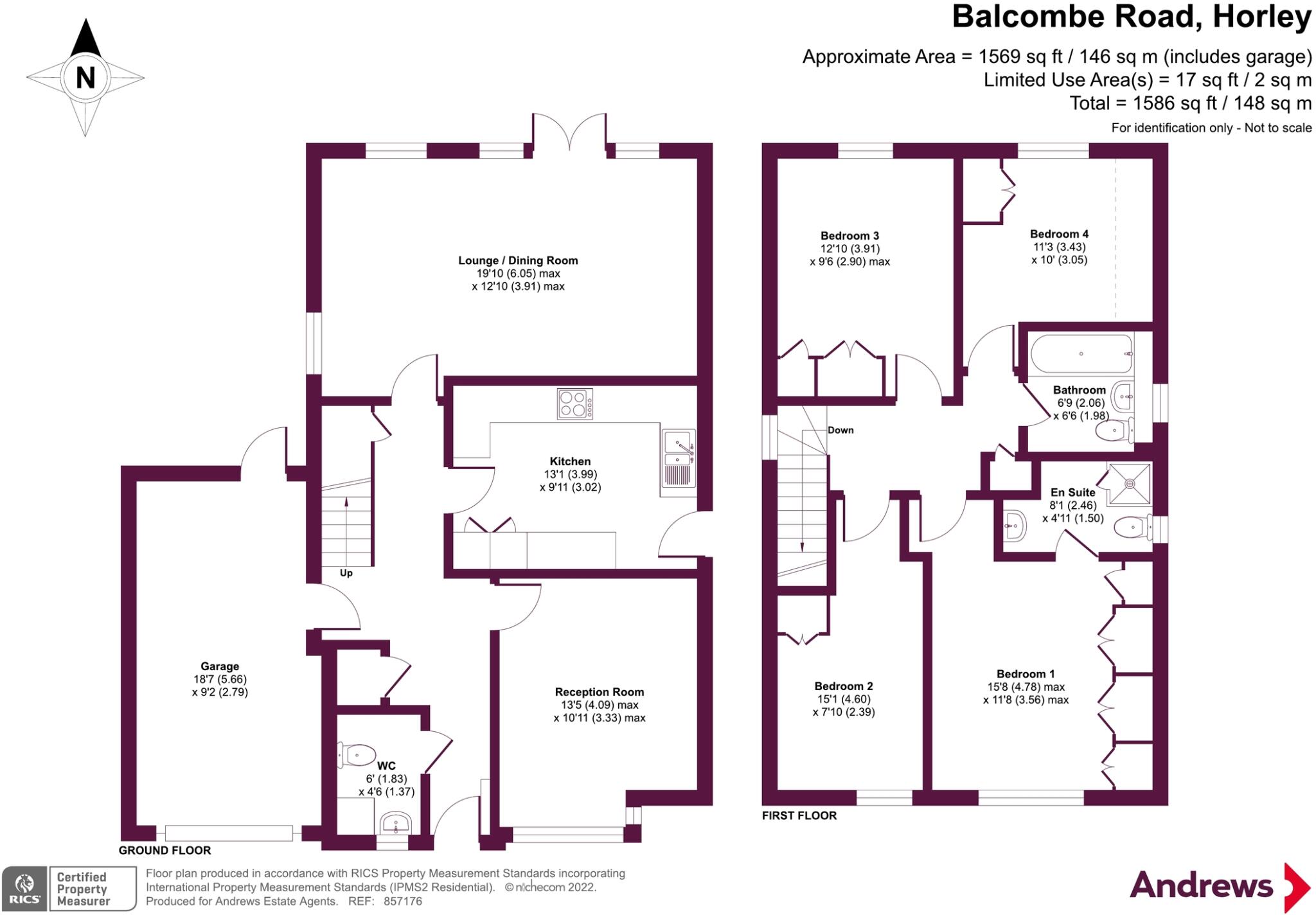 Balcombe Road, Horley, RH6 floorplan