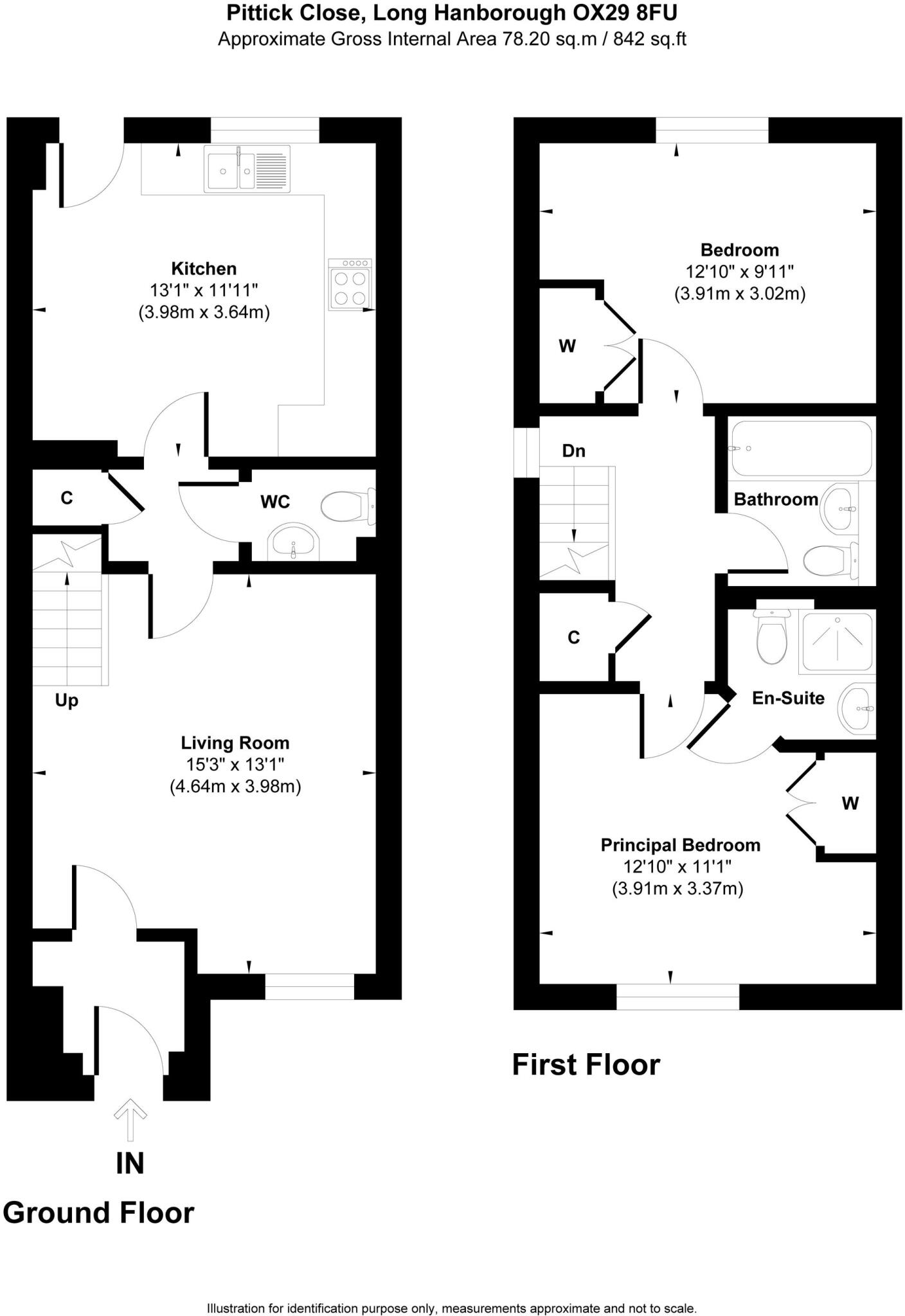 Pittick Close, Long Hanborough, OX29 floorplan