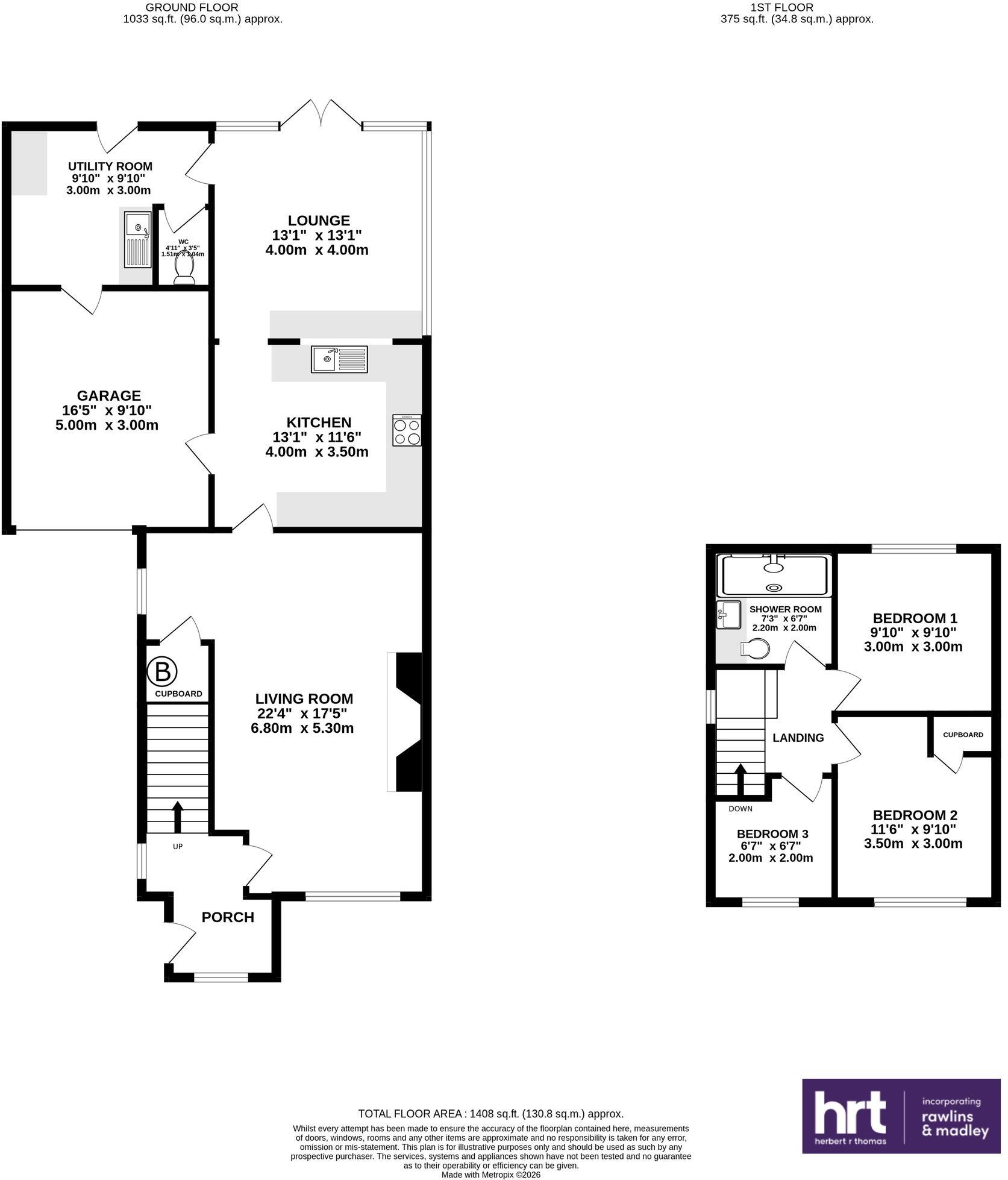 Glenwood Close, Coychurch, CF35 floorplan