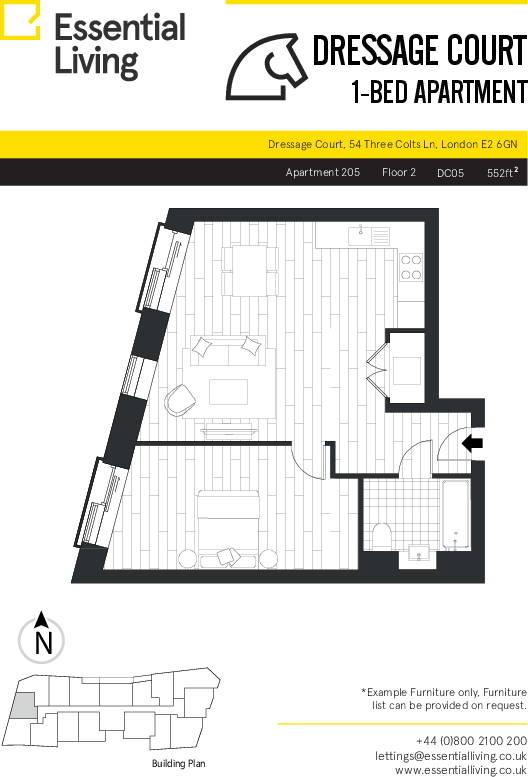 Dressage Court, Three Colts Lane, Tower Hamlets, London floorplan