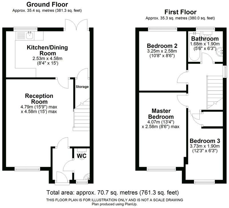 Laxton Court, Eccleston floorplan